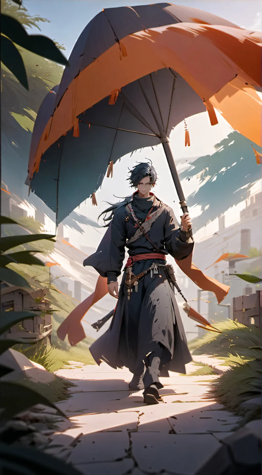 ai character: M'A'X' background