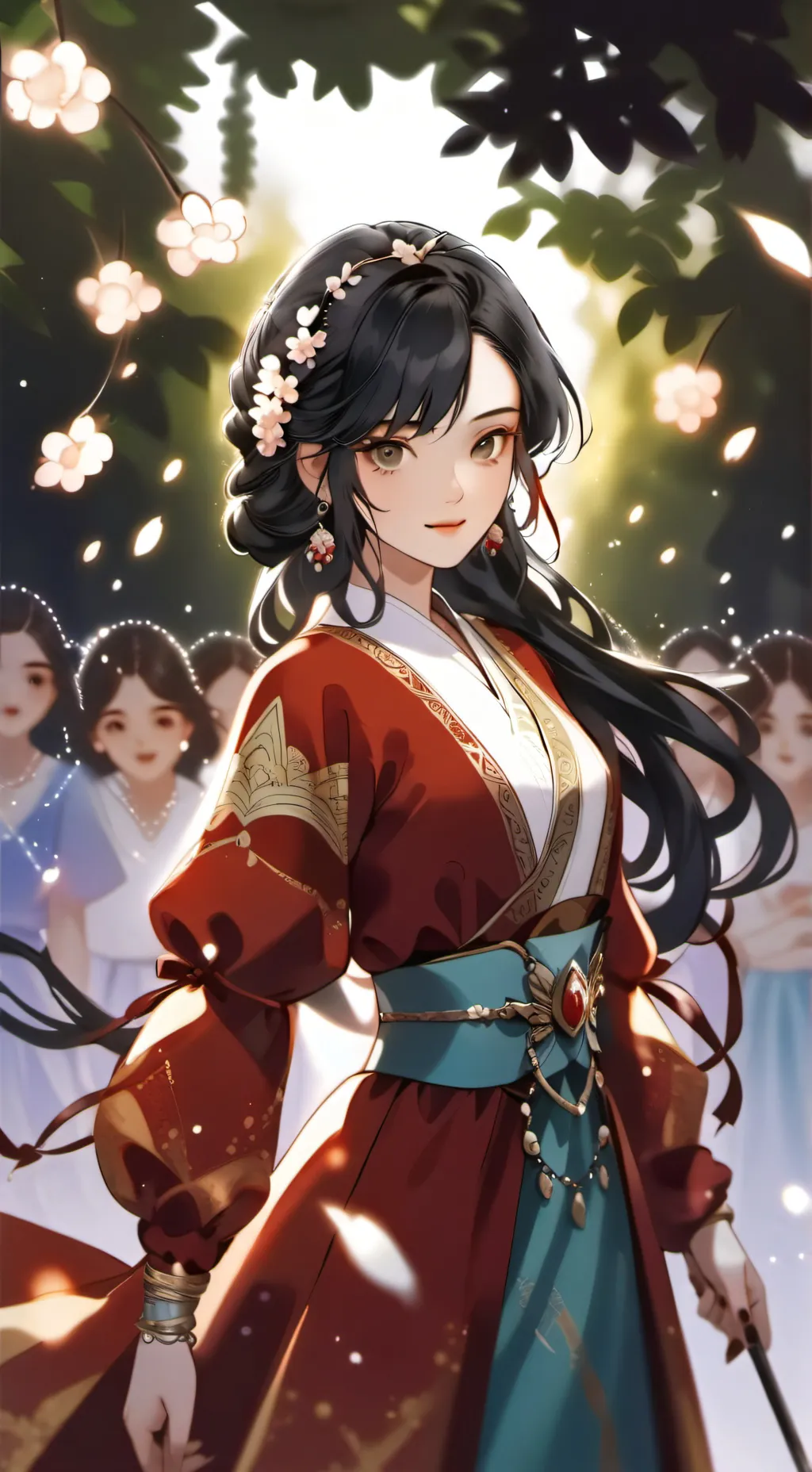 ai character: sofia background