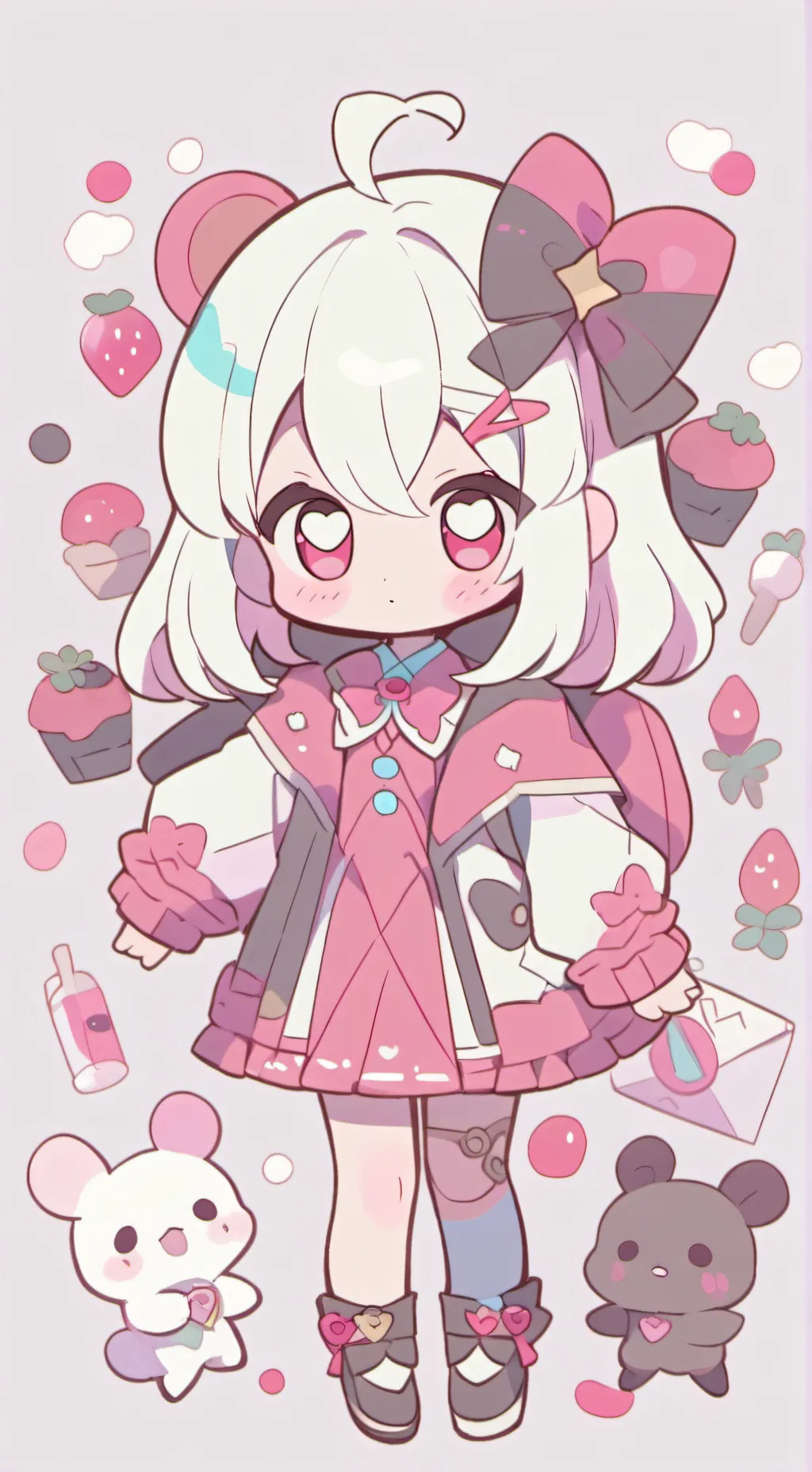 ai character: dw meet sanrio background