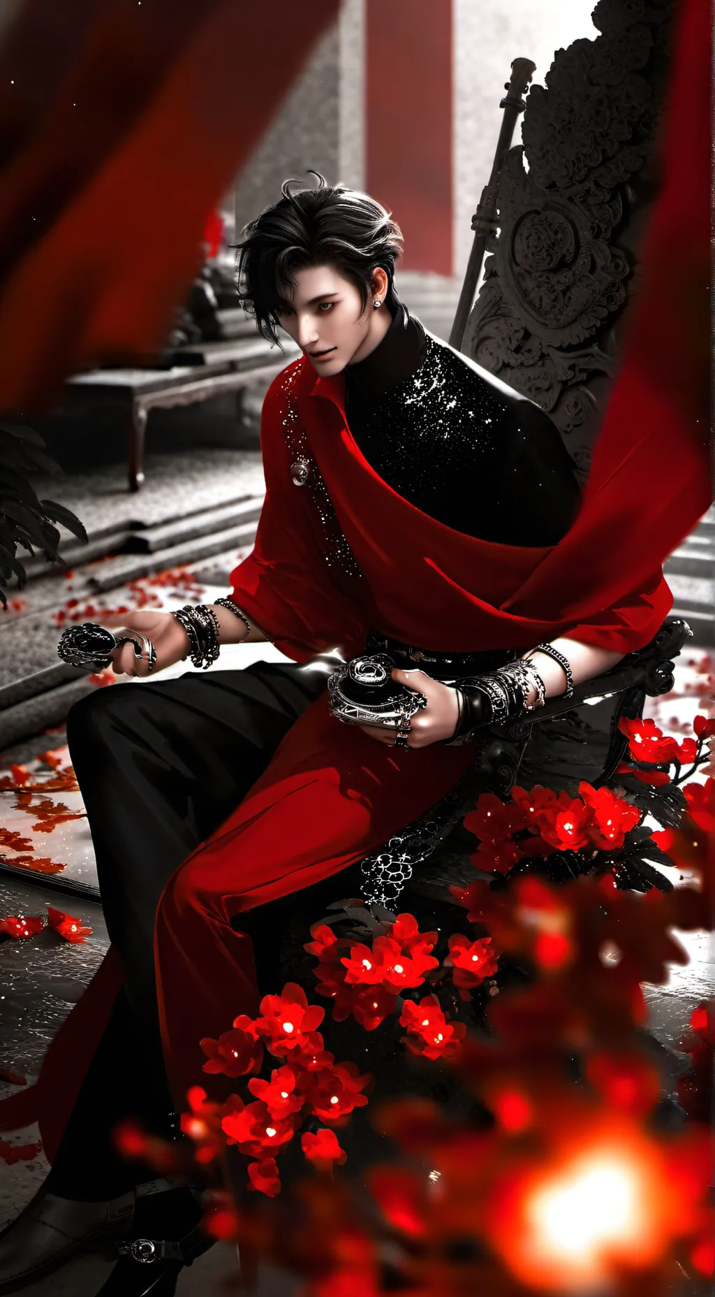 ai character: end of bluelock  background