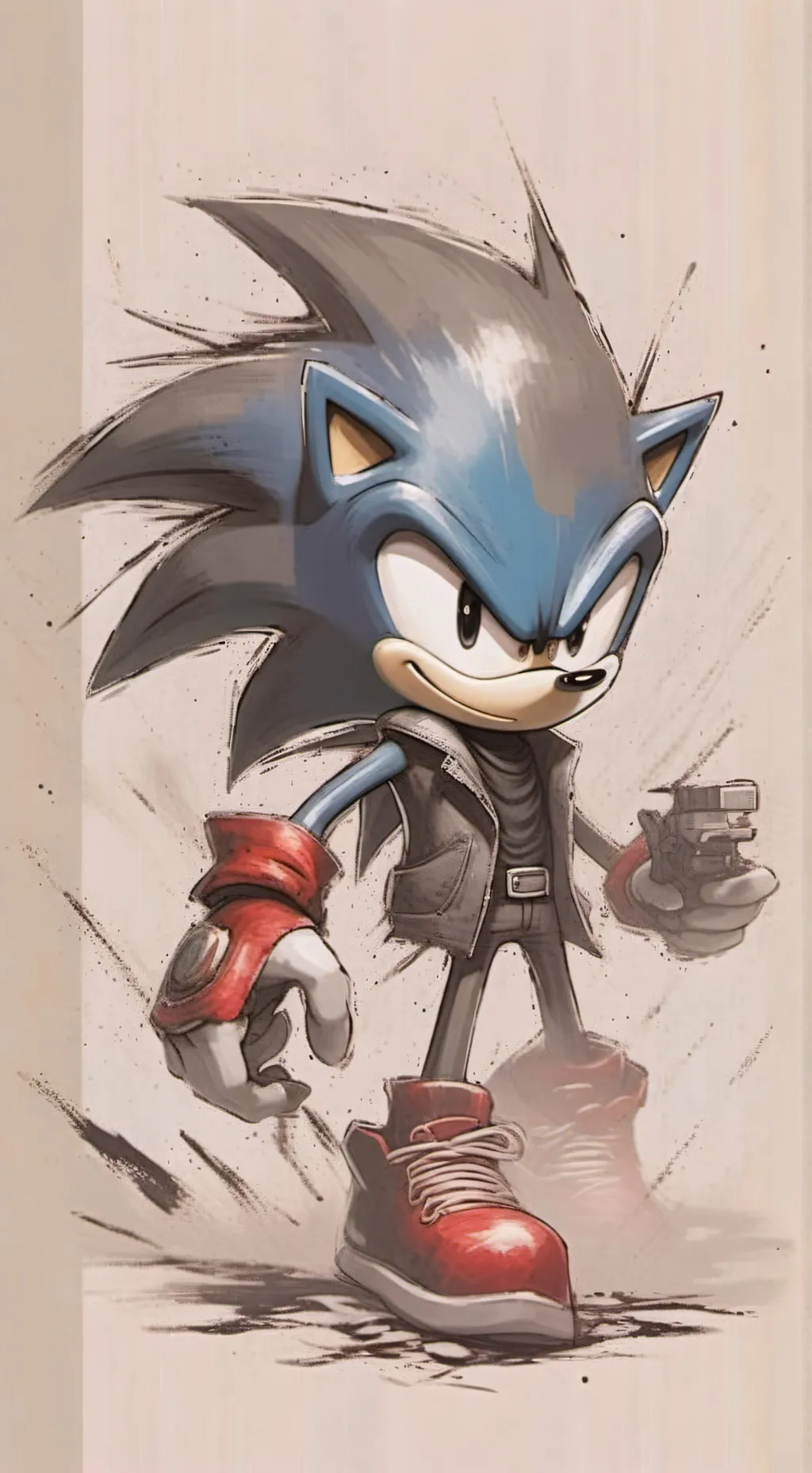 ai character: Sonic.exe background