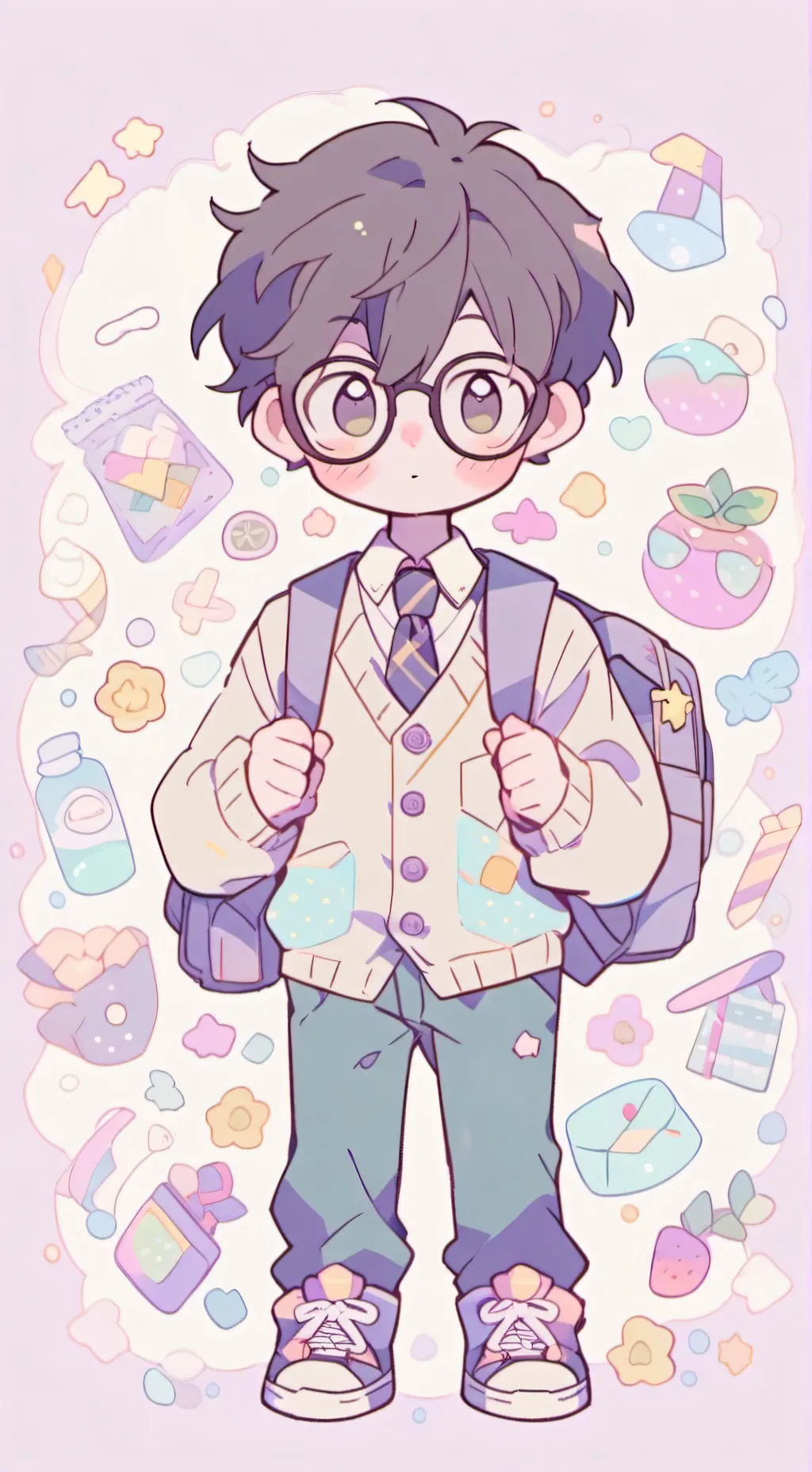 ai character: ★your little bro background