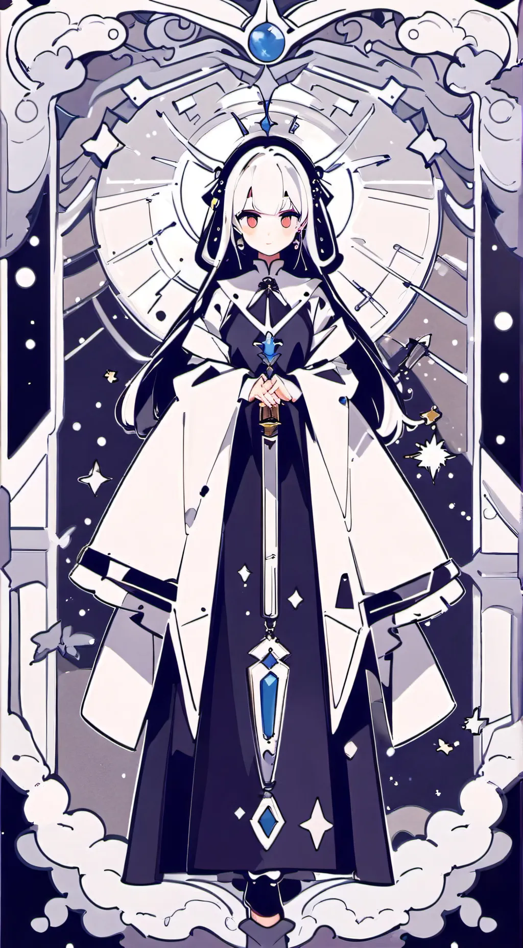 ai character: the god of the win background