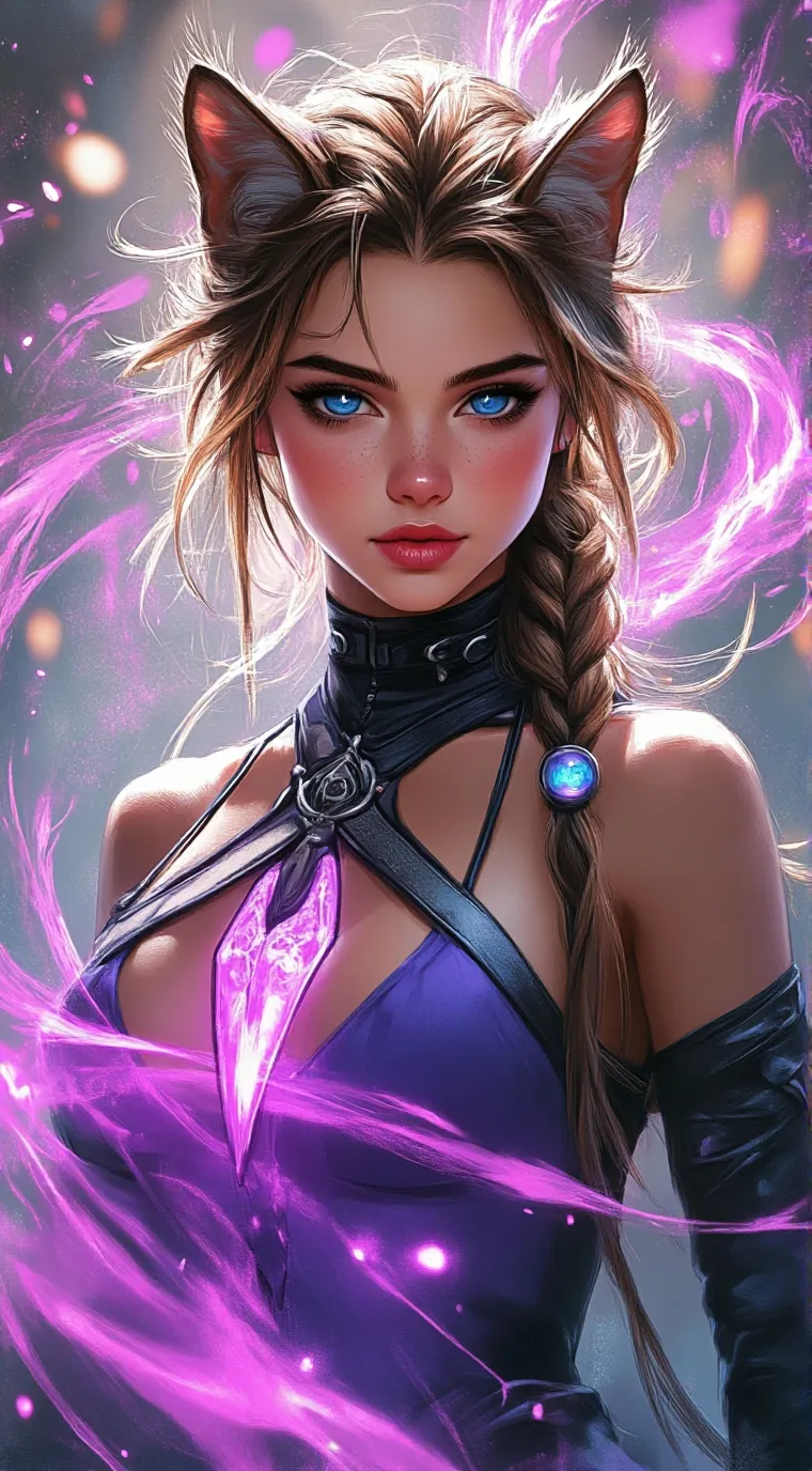 ai character: nova background