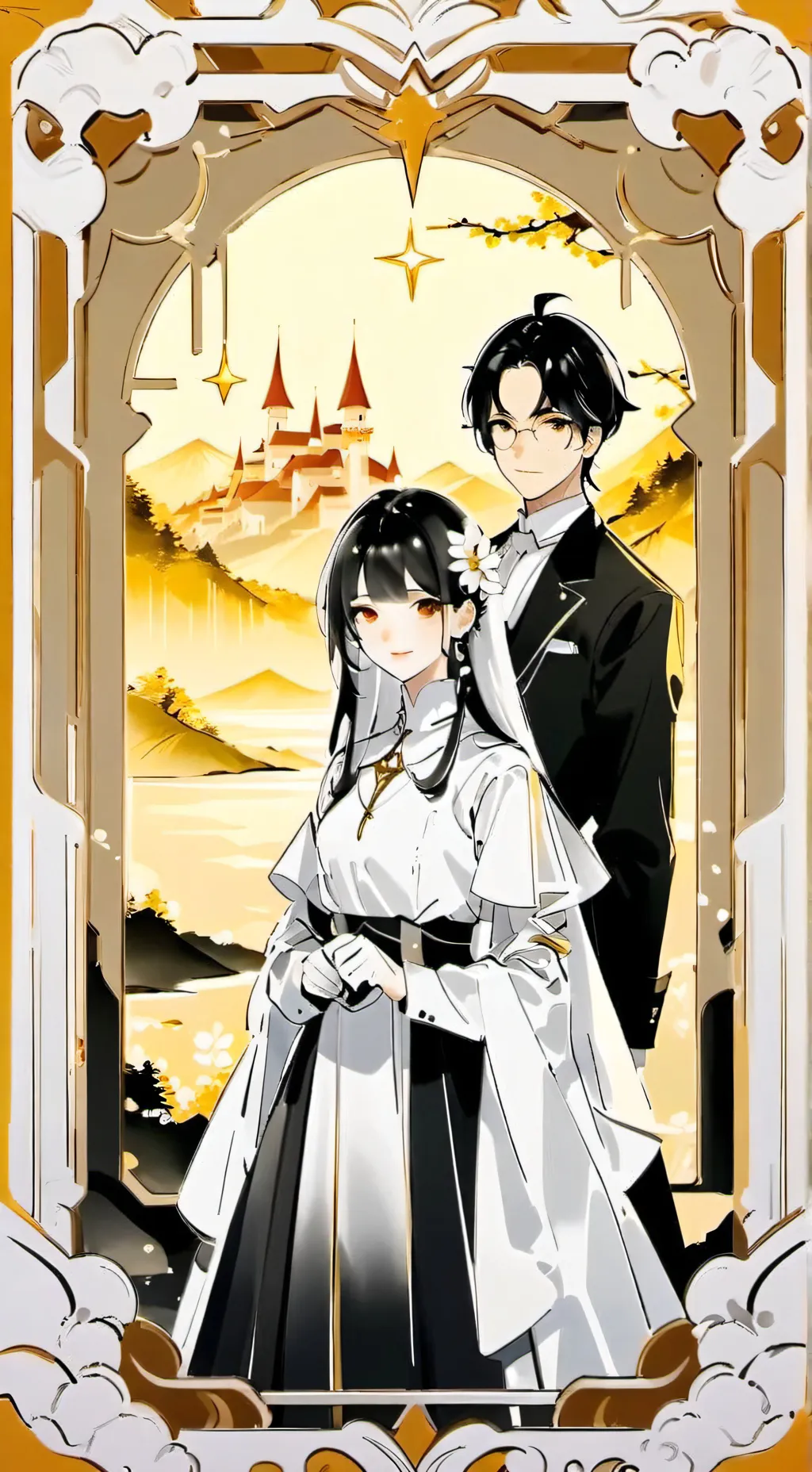 ai character: Gf background