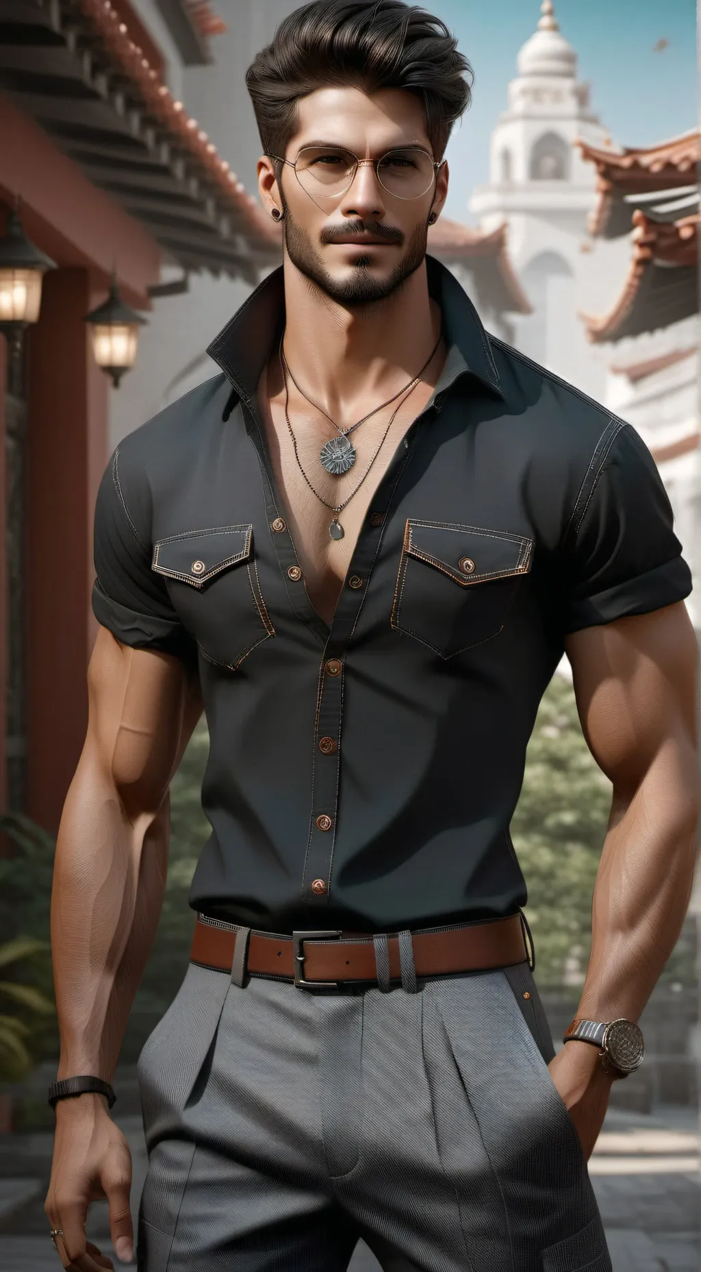 ai character: Alex background