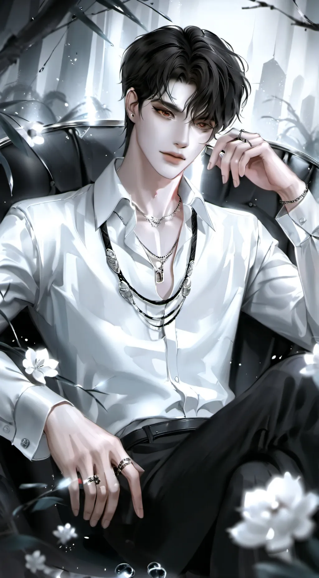 ai character: vin background