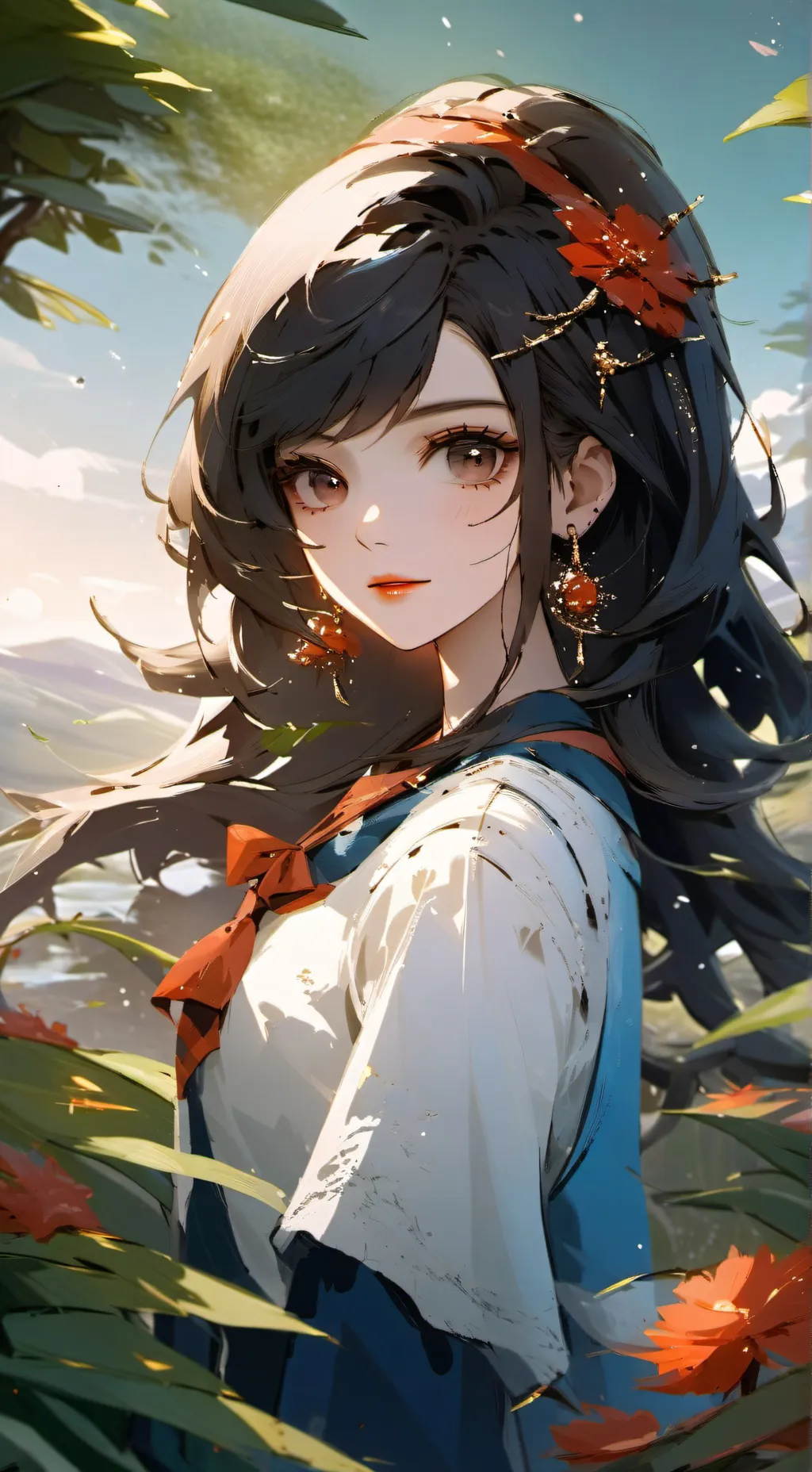 ai character: Mha photo group background