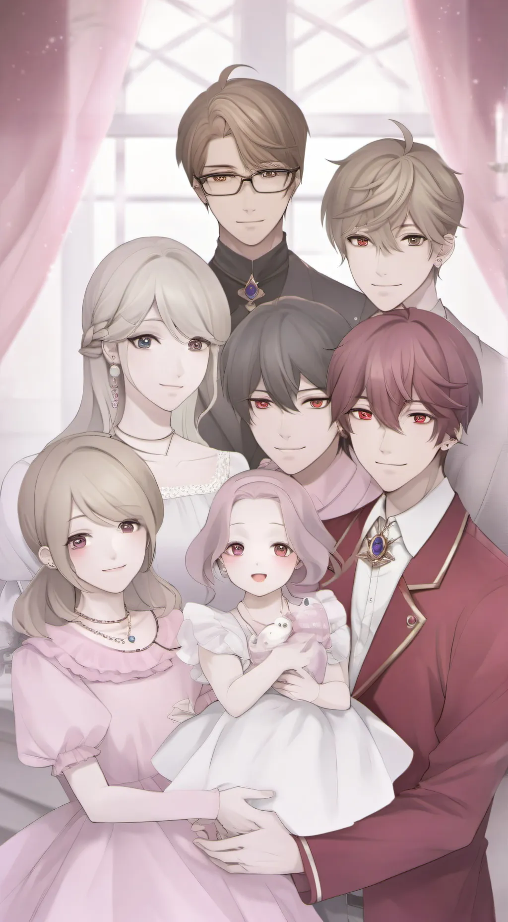 ai character: The royalties  background