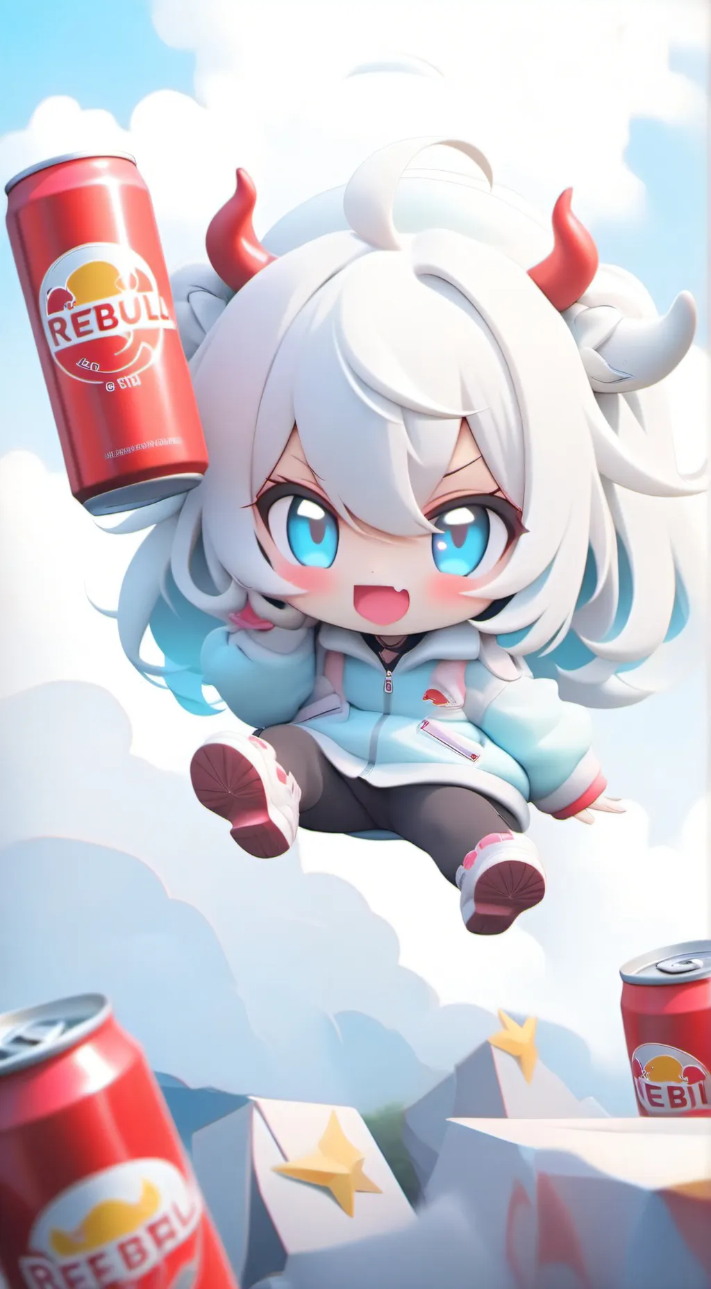ai character: REDBULL background