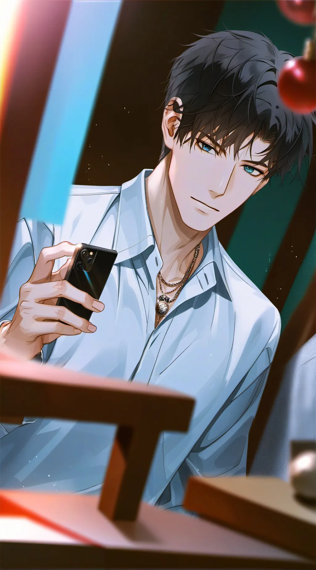 ai character: Daniel  background