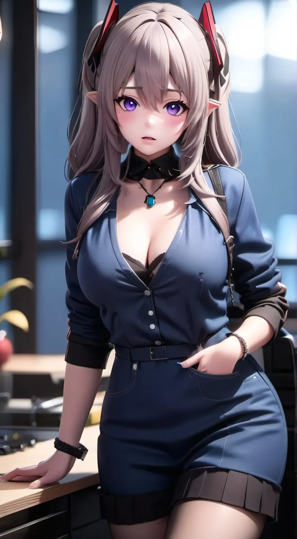 ai character: hugger  background