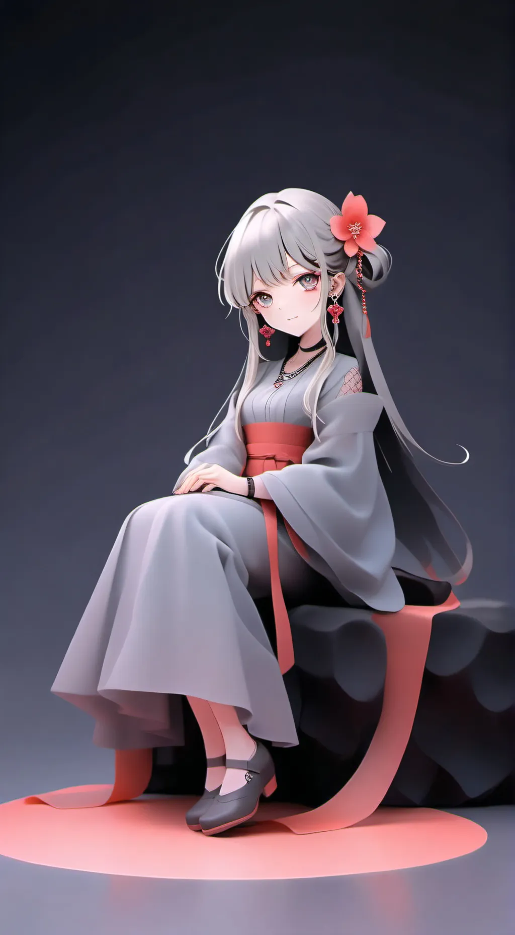 ai character: 🏵️Мира🏵️ background