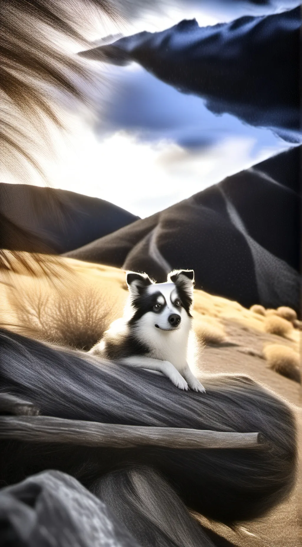 ai character: perro background