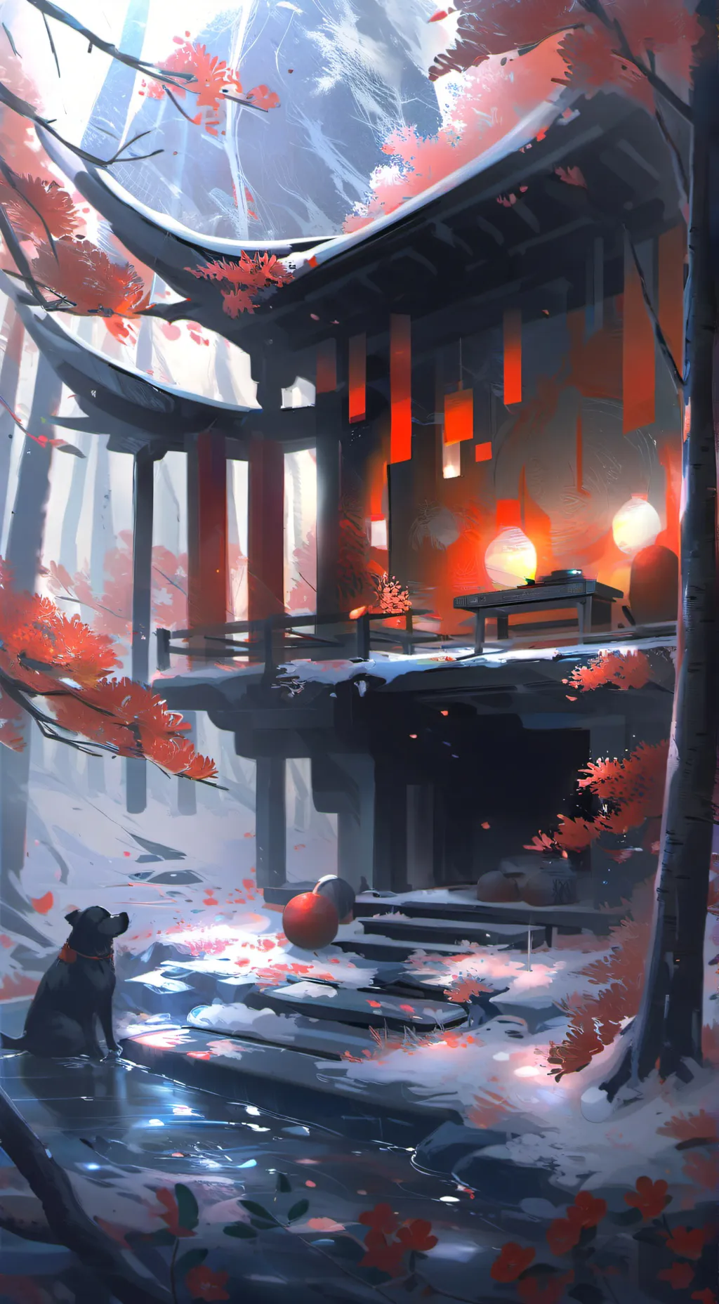 ai character: the lab background