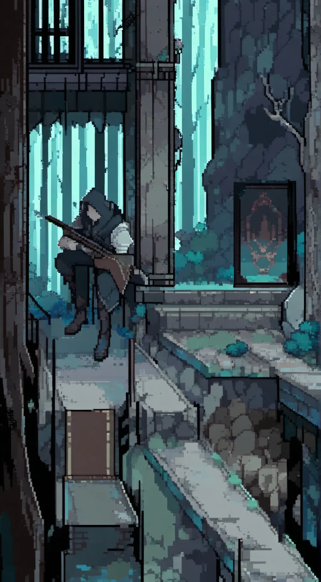 ai character: spunki dead y/n background