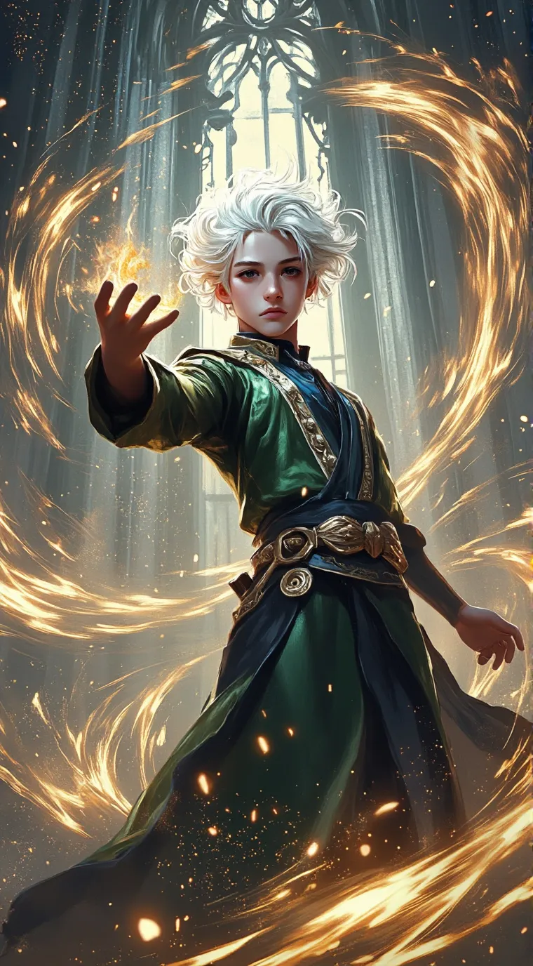 ai character: My dream again lol background