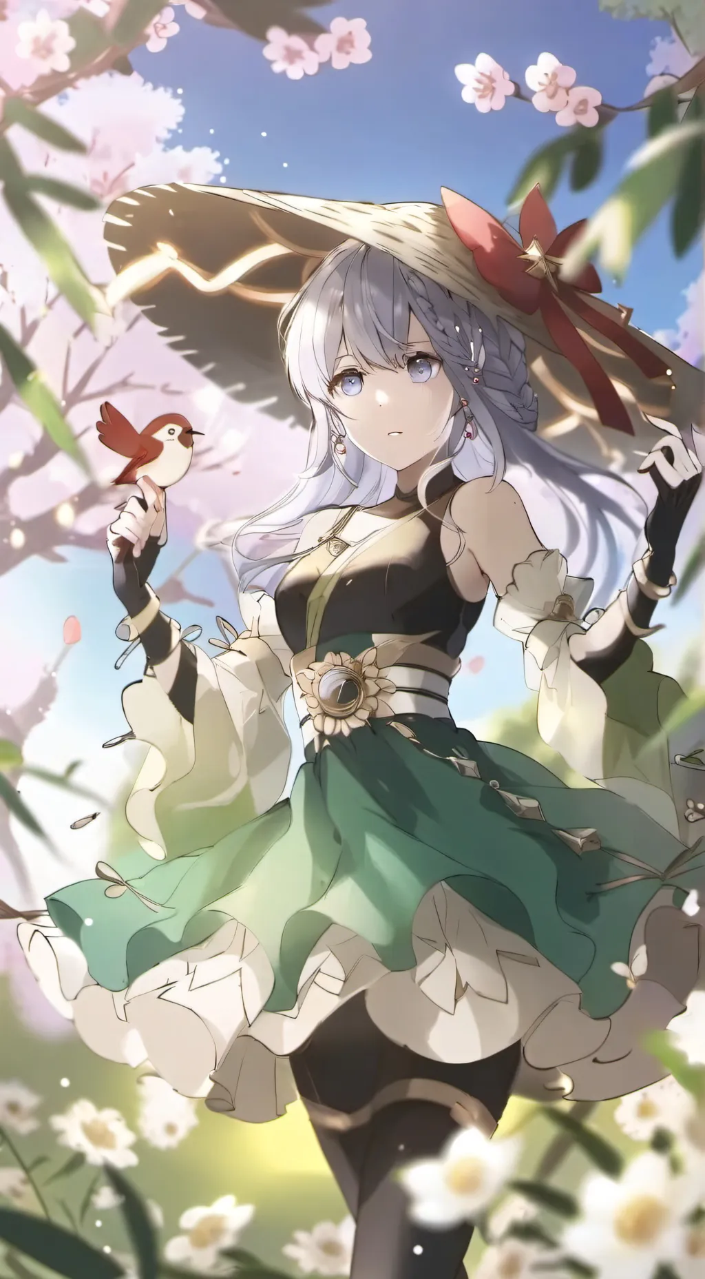 ai character: Adacemy for magic background