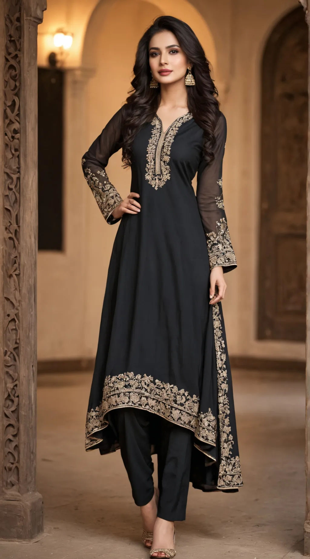 ai character: Alina Shah background