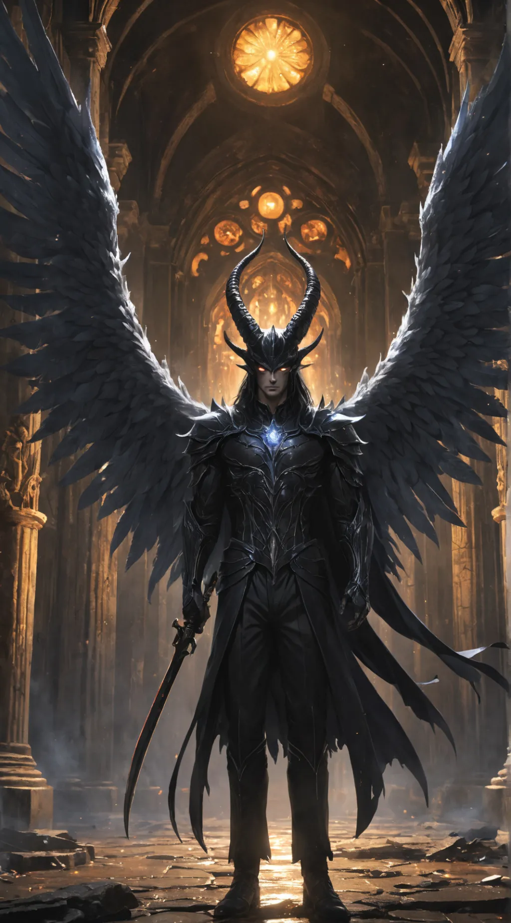 ai character: Lucien background