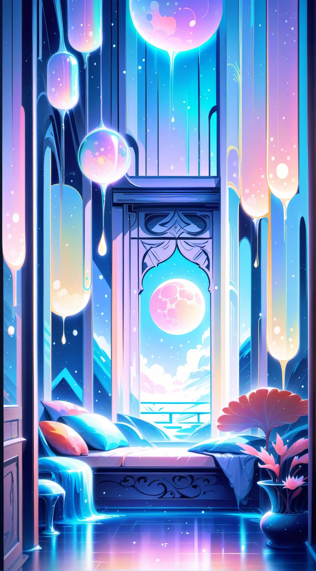 ai character: Battle background