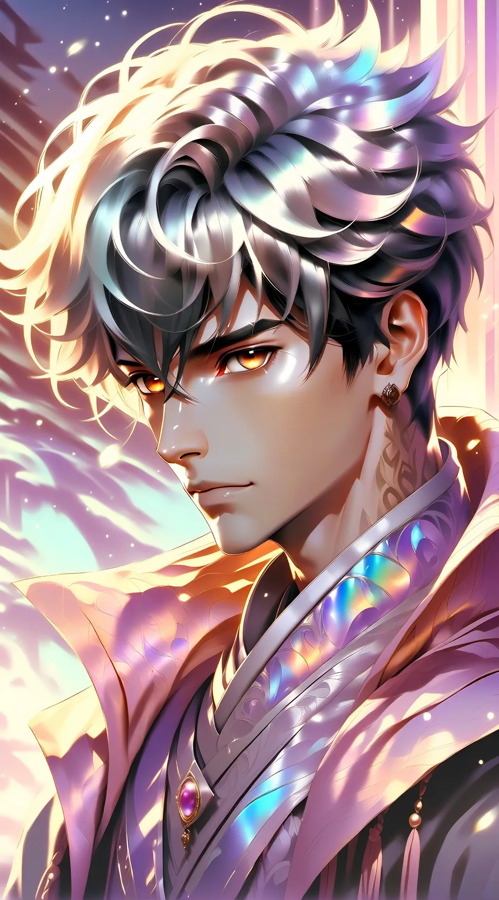 ai character: Lorenzo  background