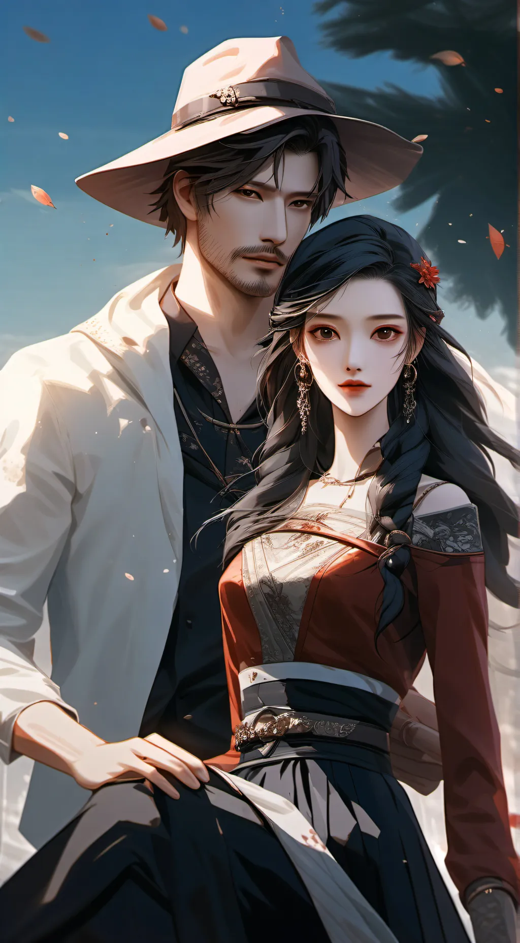 ai character: Silvia  background