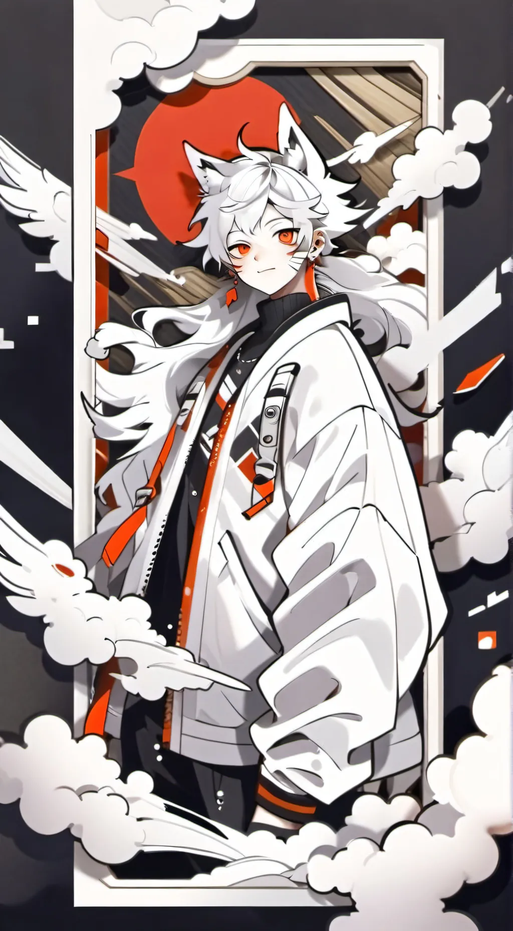 ai character: gatito psicológo background