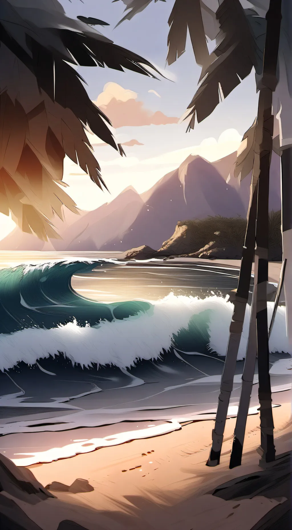 ai character: friend  background