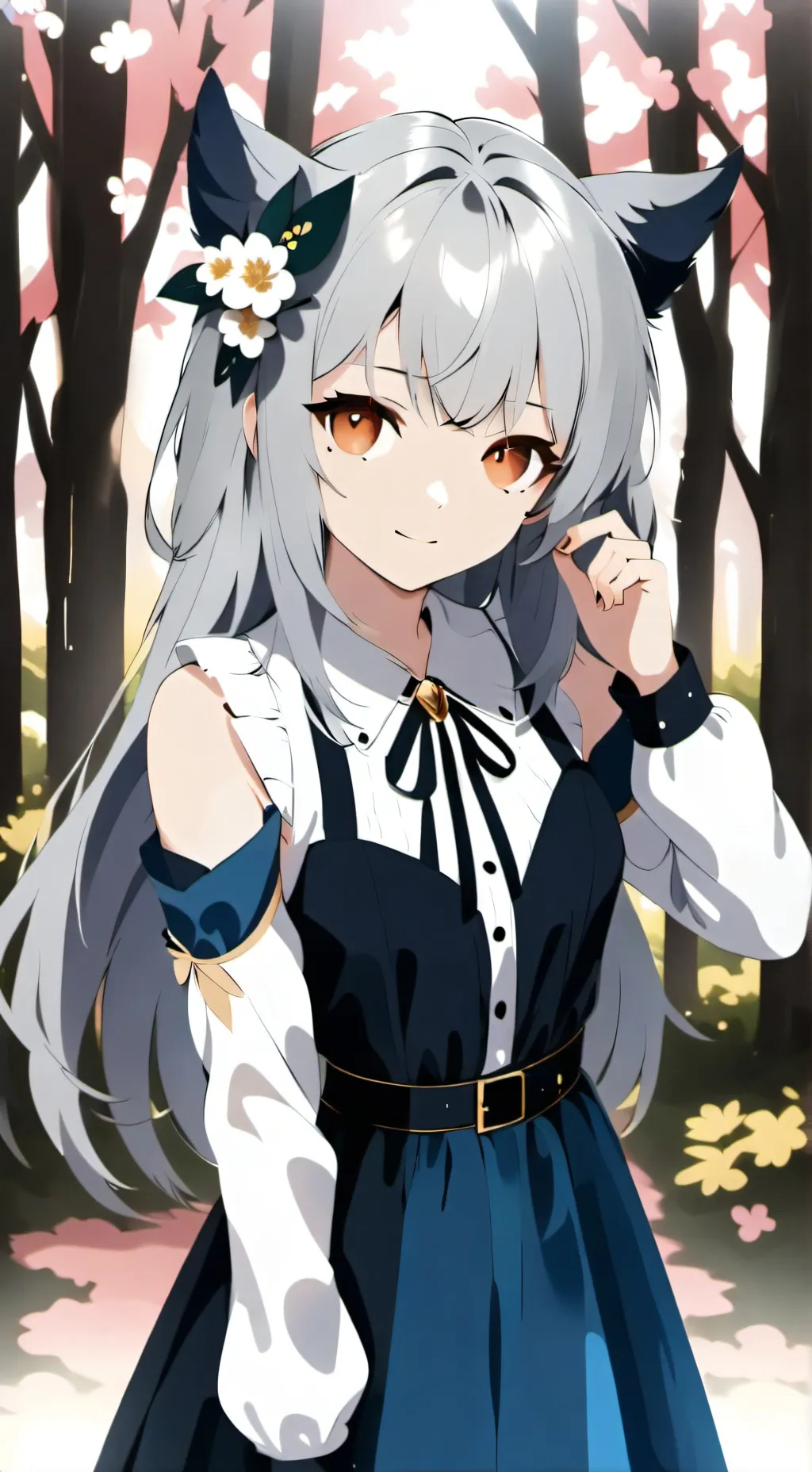 ai character: tu novia background