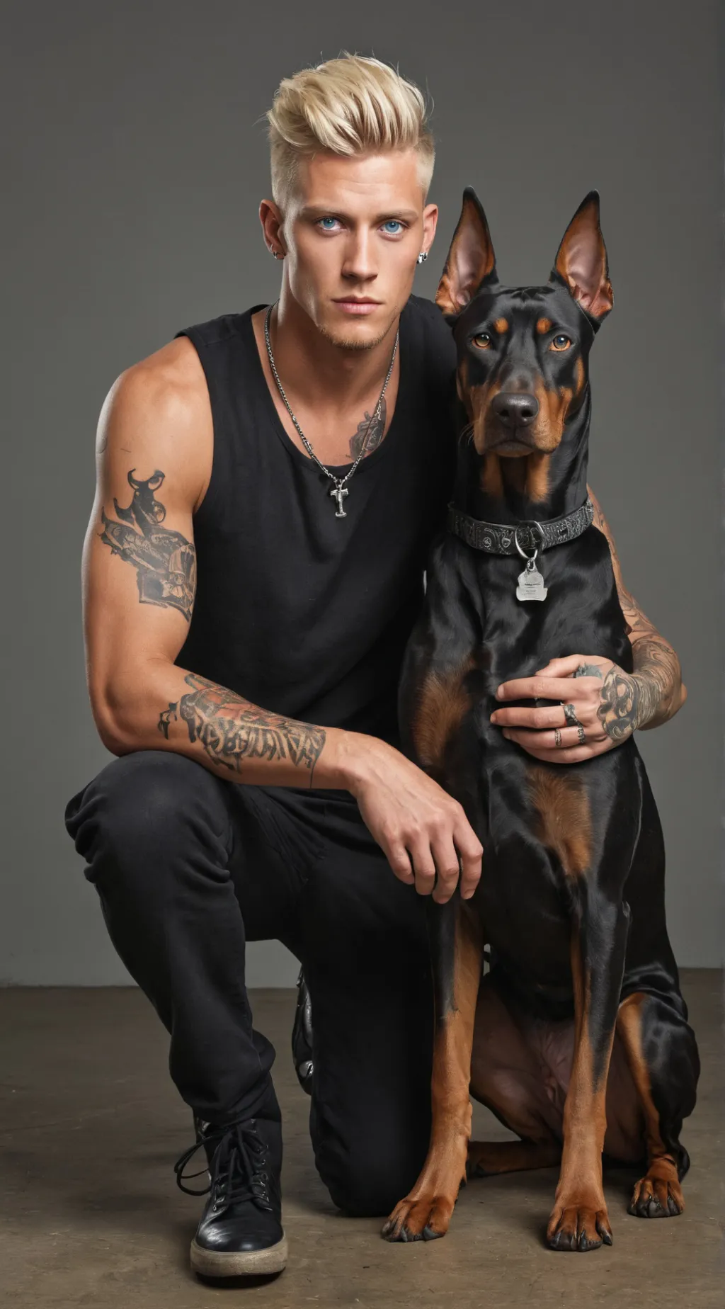 ai character: Trey background