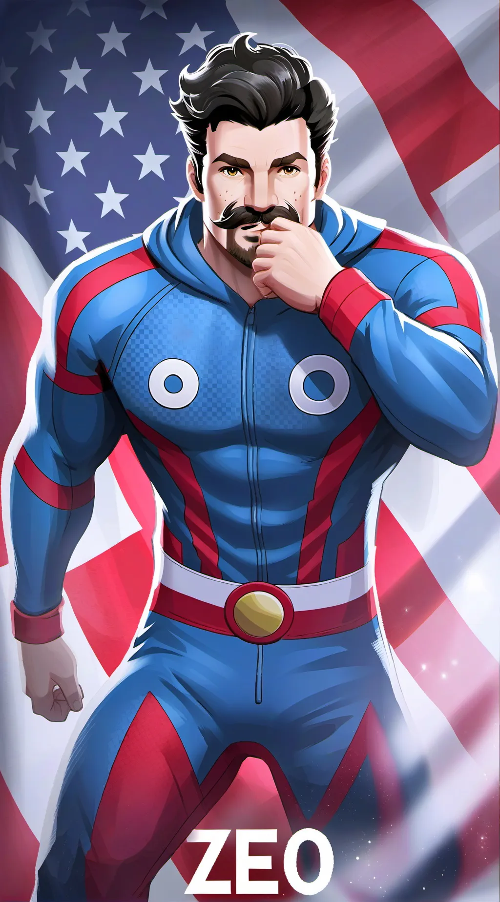 ai character: Omni man (s 1) background