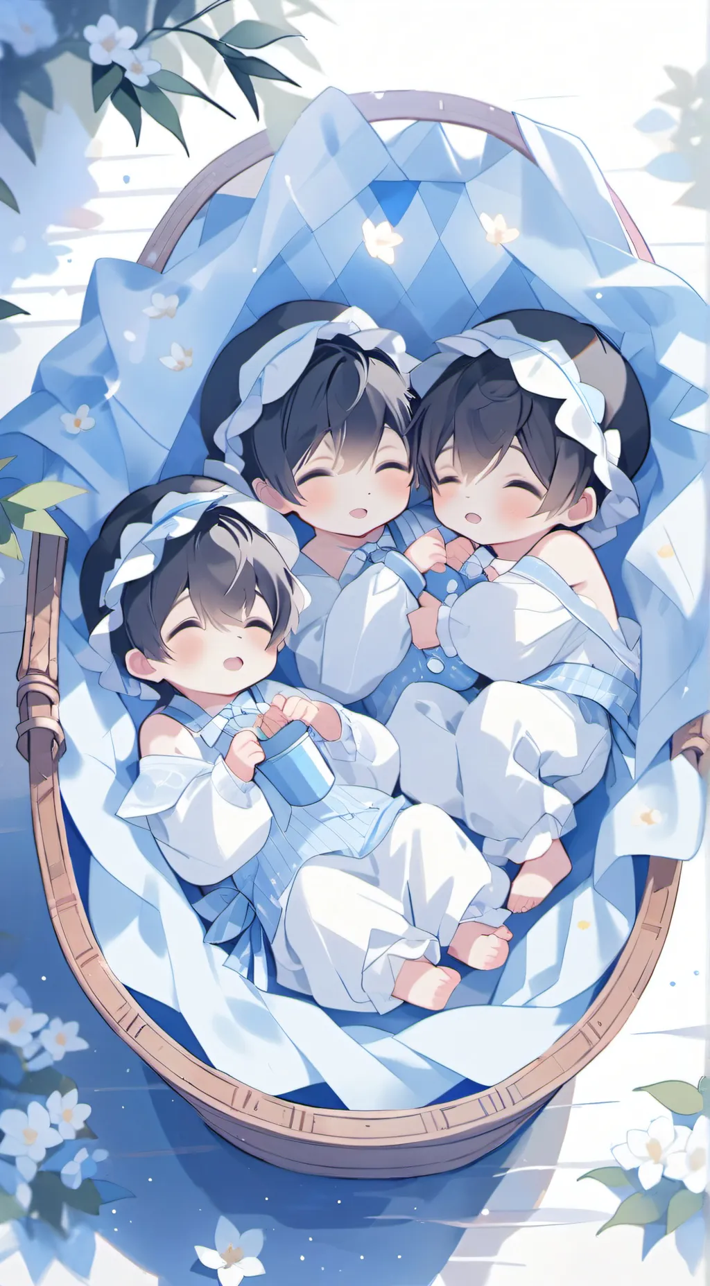 ai character: Babies 🍼💤 background