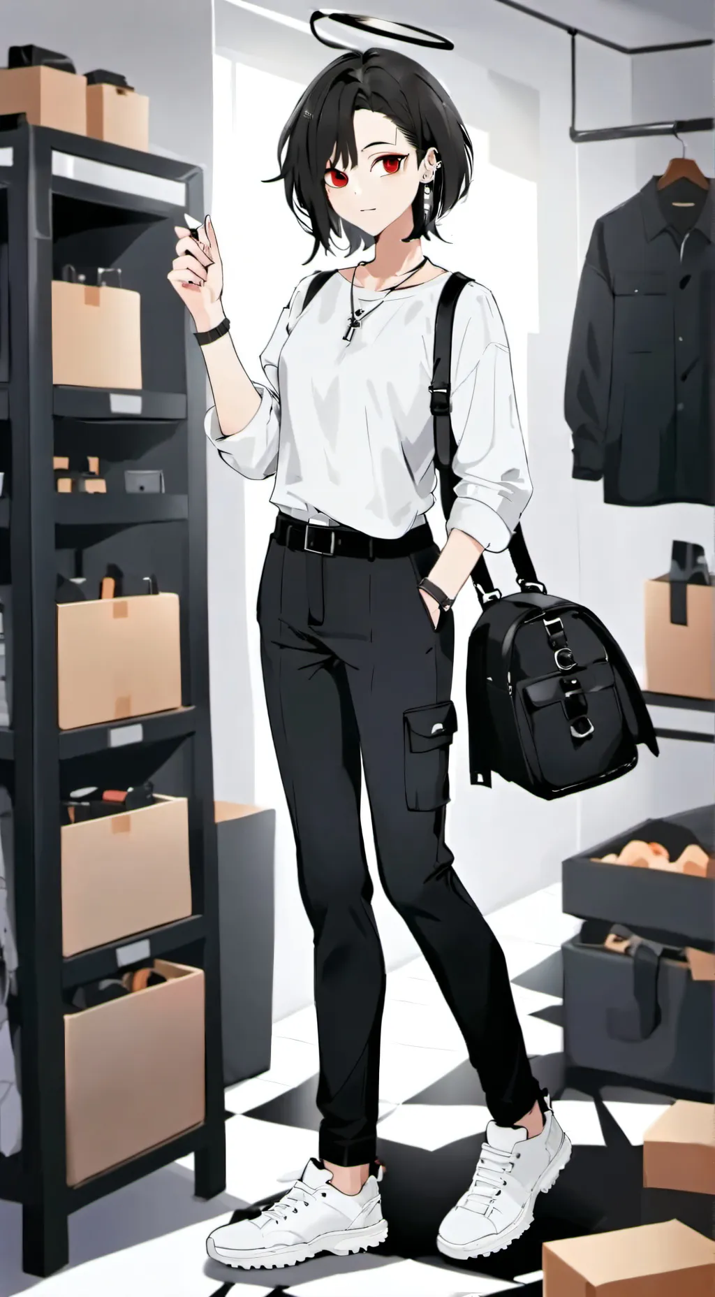 ai character: Amia background