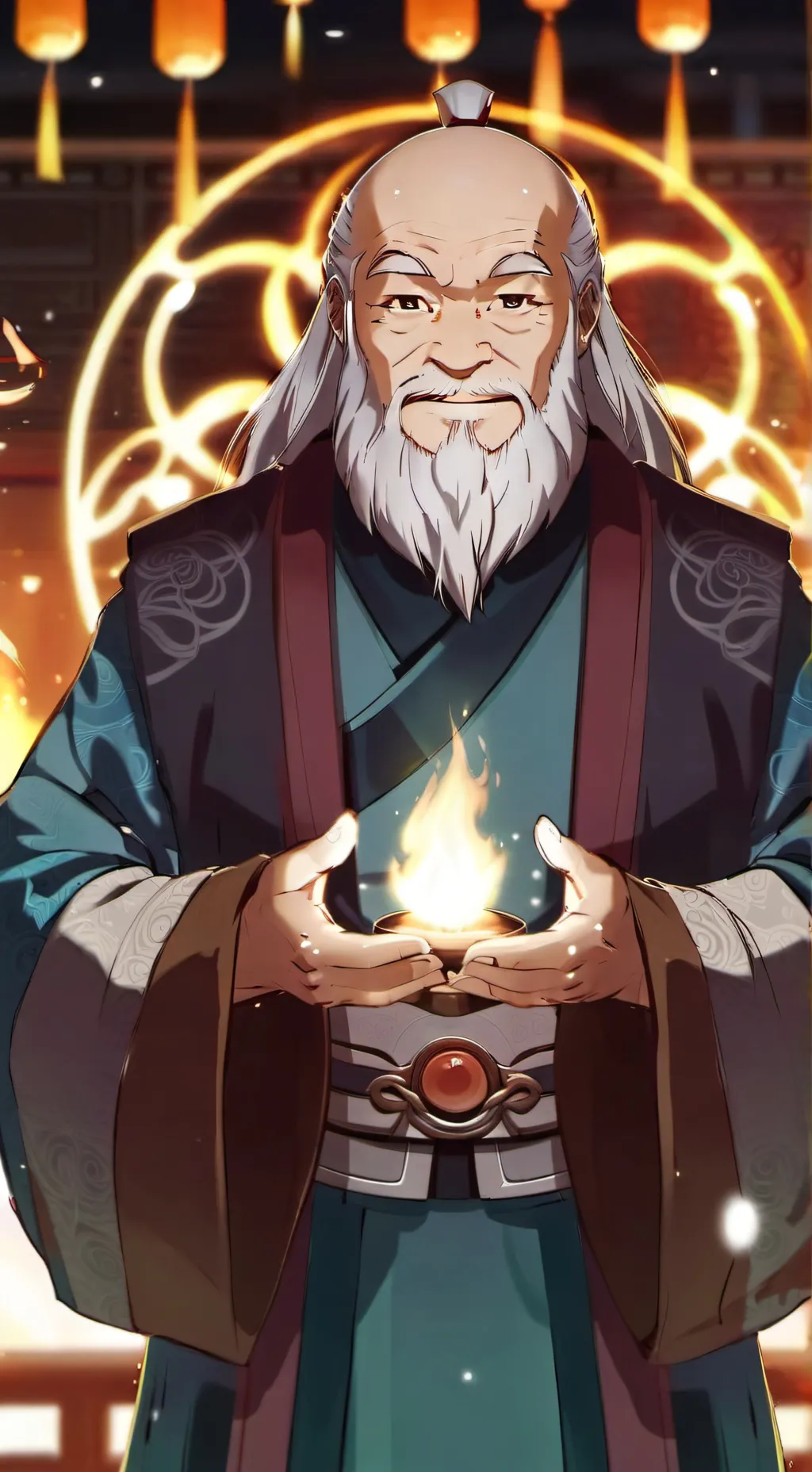ai character: uncle Iroh background