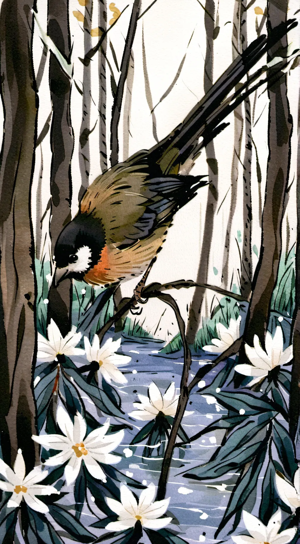 ai character: portal dimension background