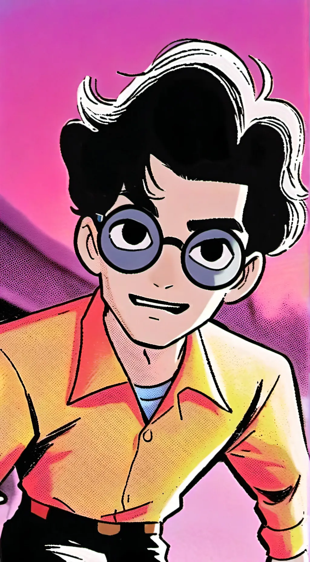 ai character: rust background