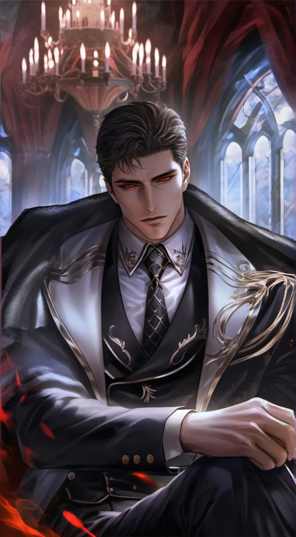 ai character: Volk William  background