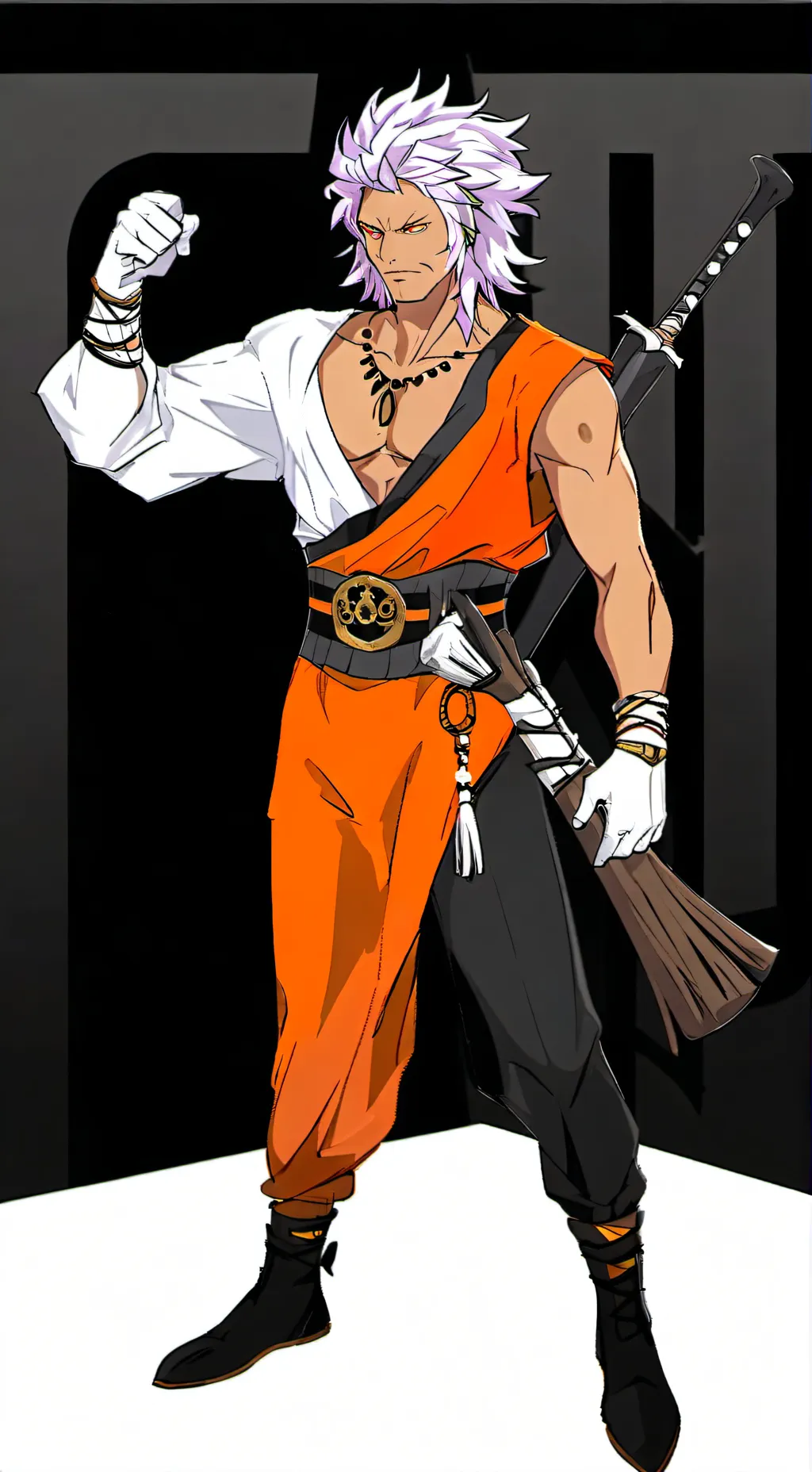 ai character: Elfman Strauss background