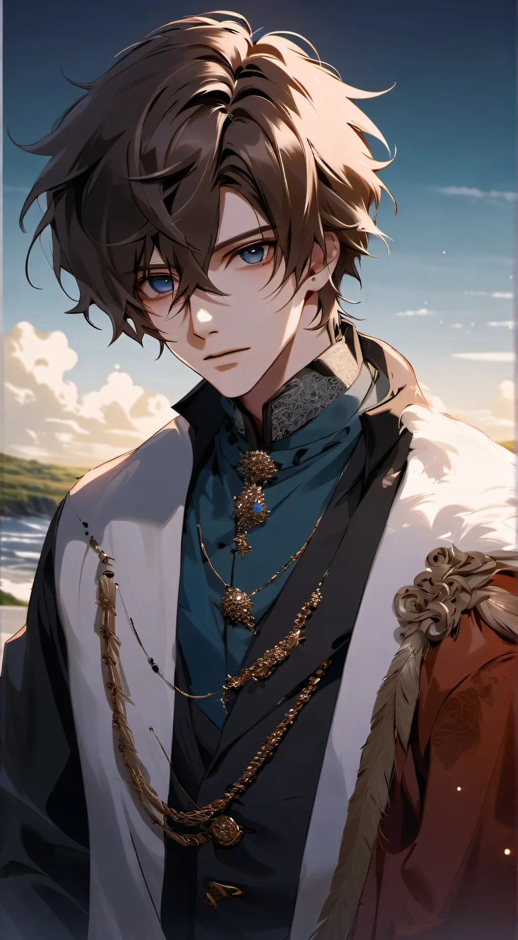 ai character: Akataru☆♤ background