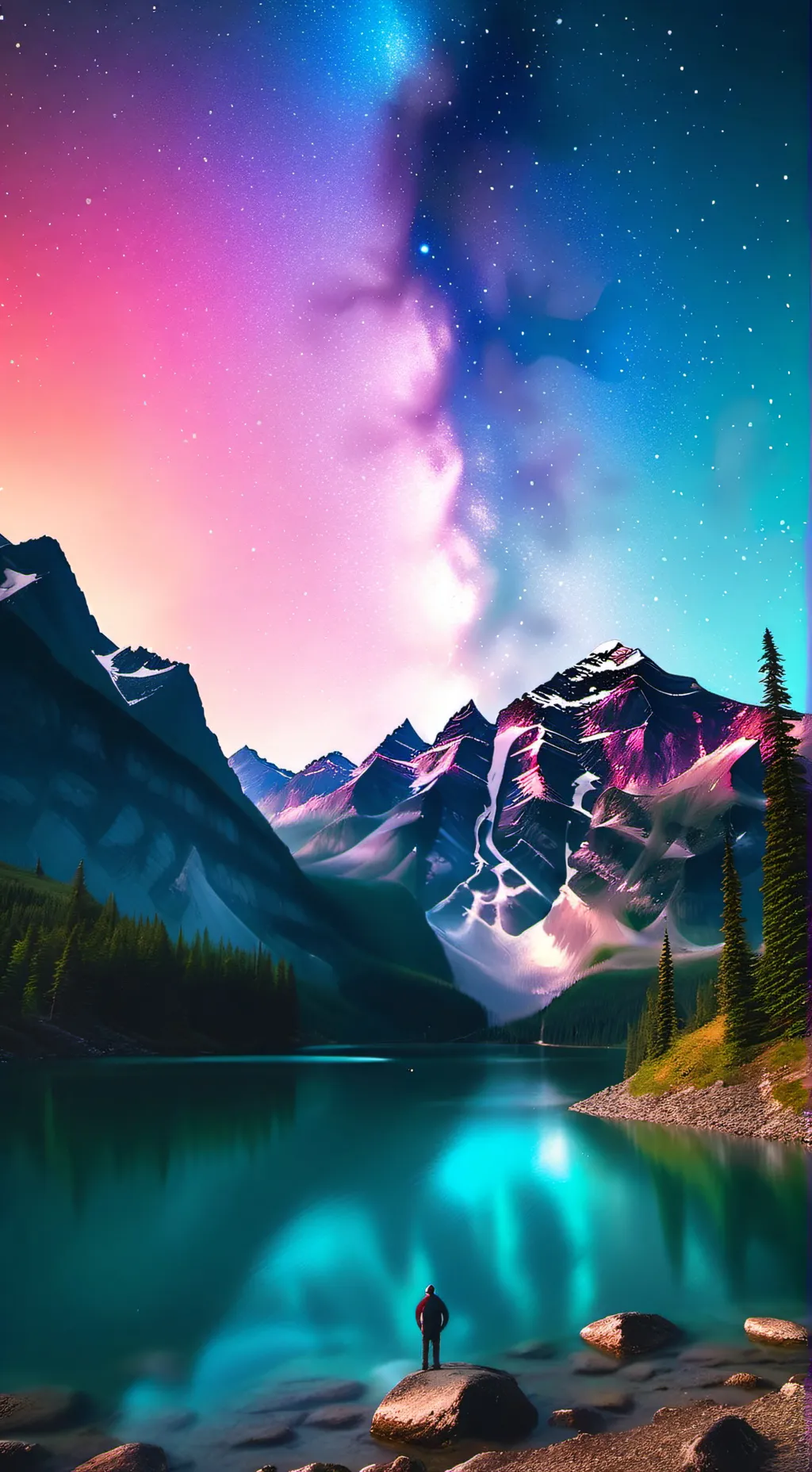 ai character: Canada stuck in a  background