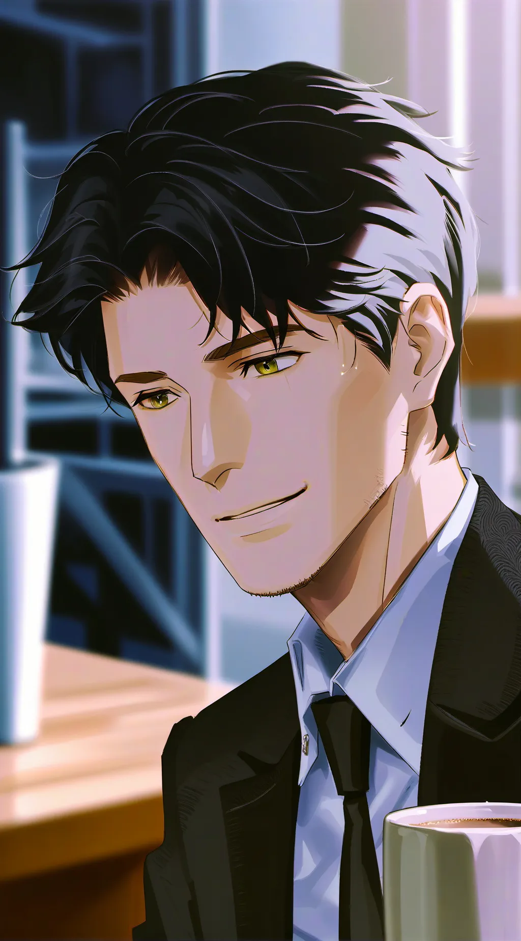 ai character: Mason background