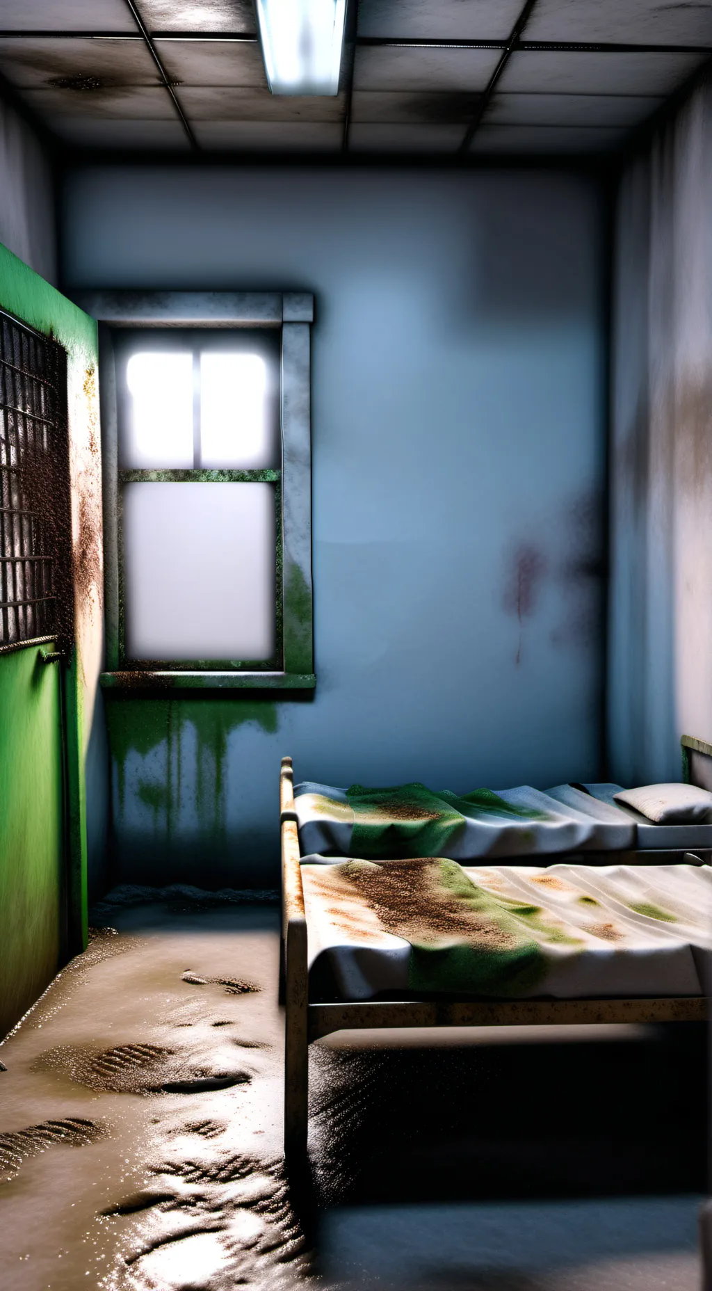 ai character: Prison background