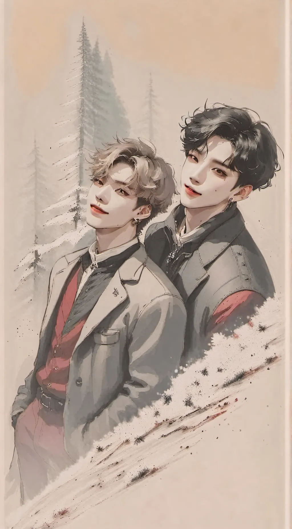 ai character: hyunlix amix background