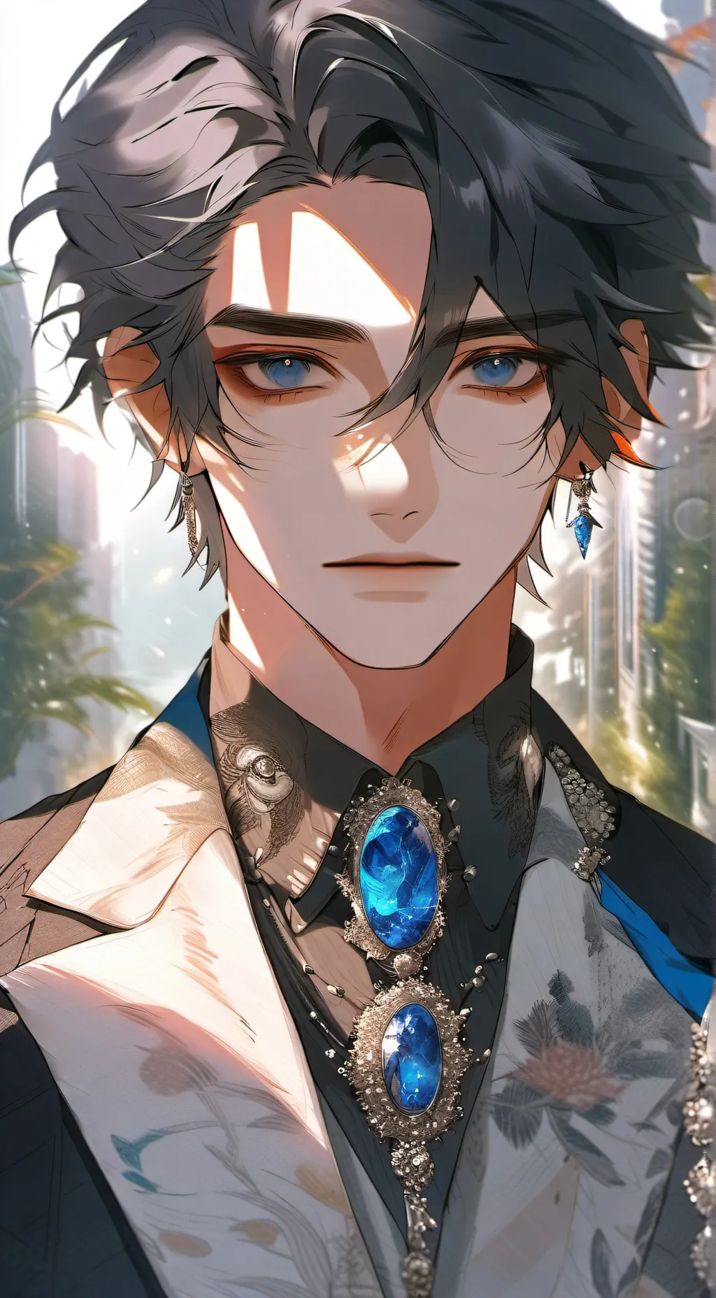 ai character: Eric Addison background