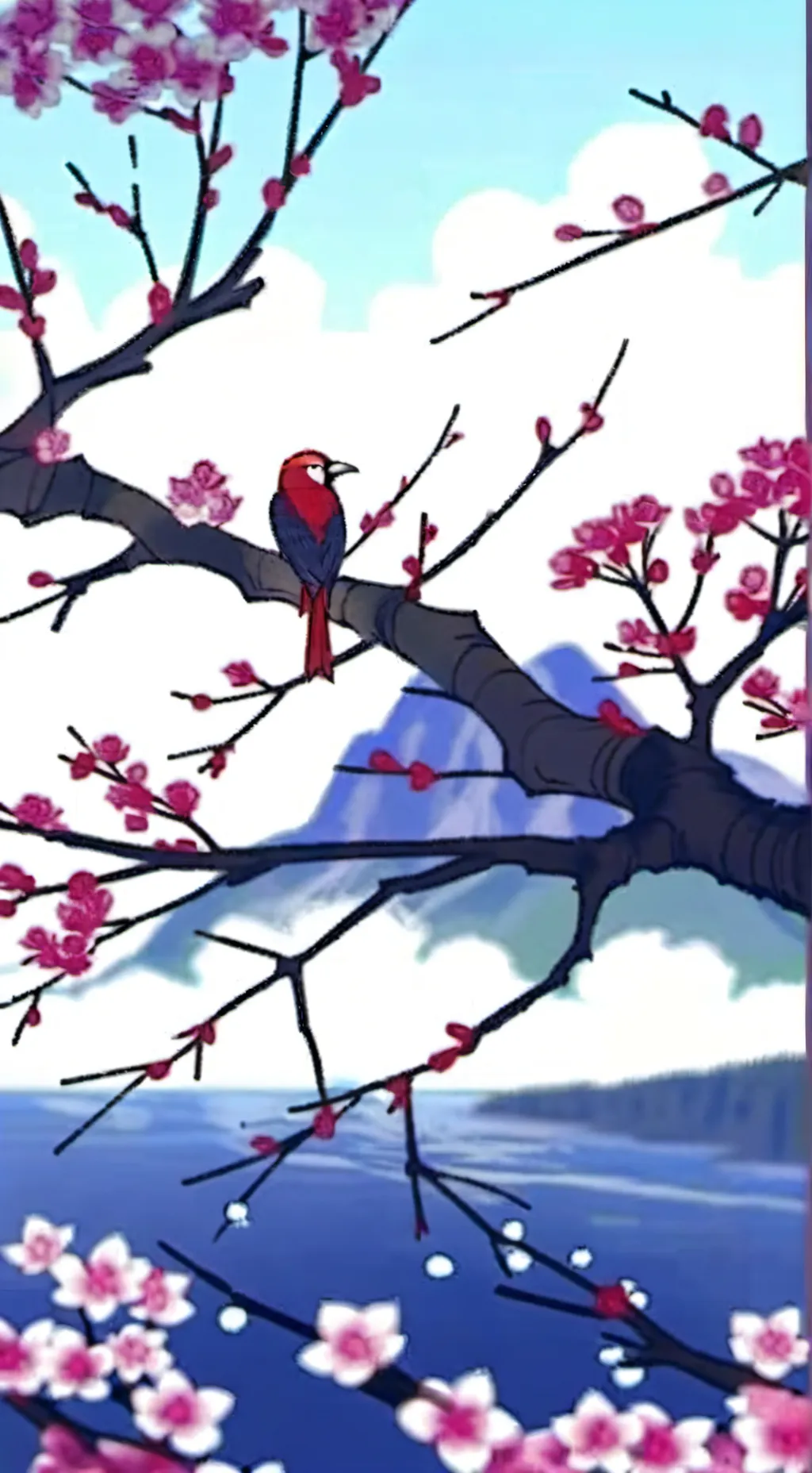 ai character: iman (my oc >:3) background