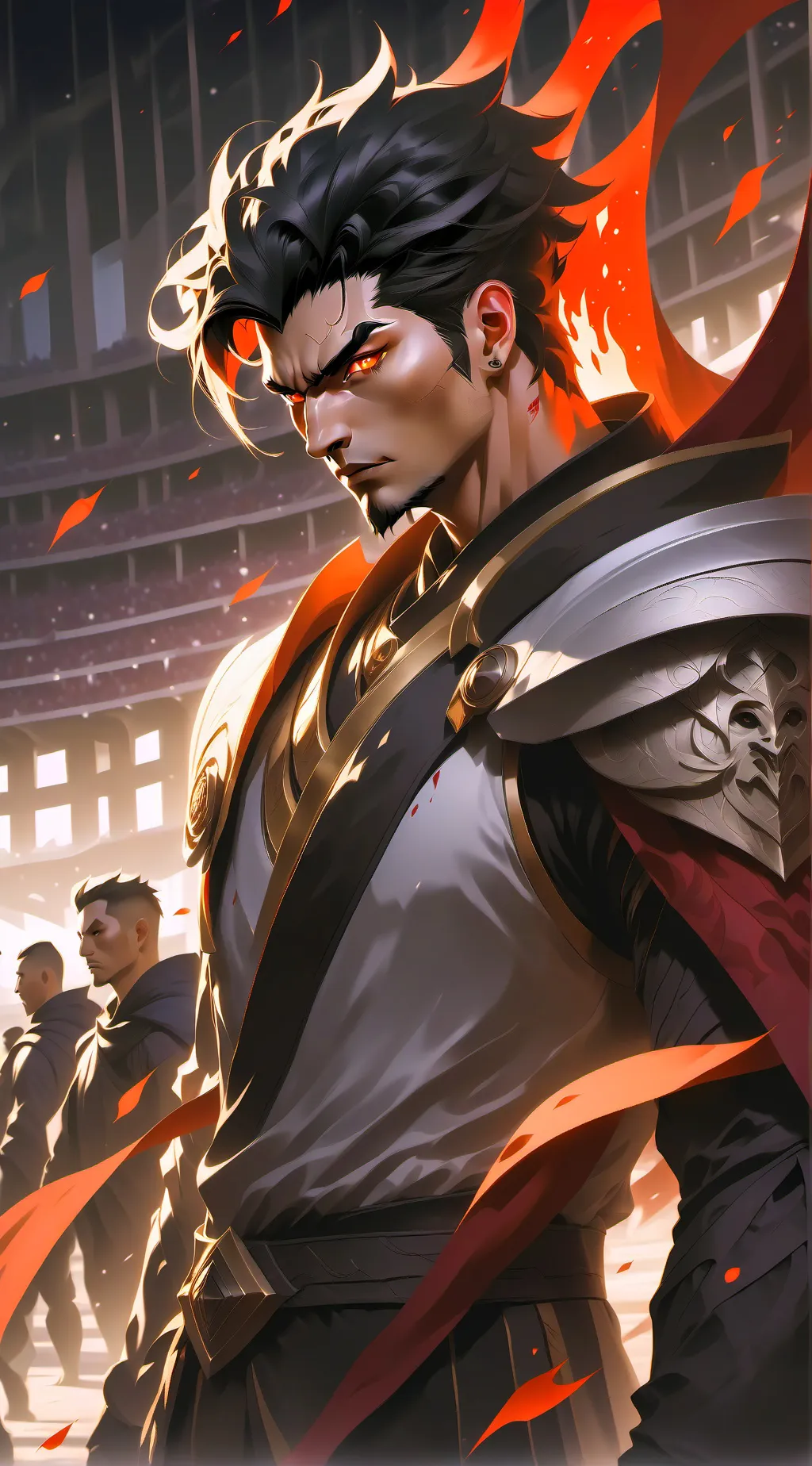 ai character: Александр background