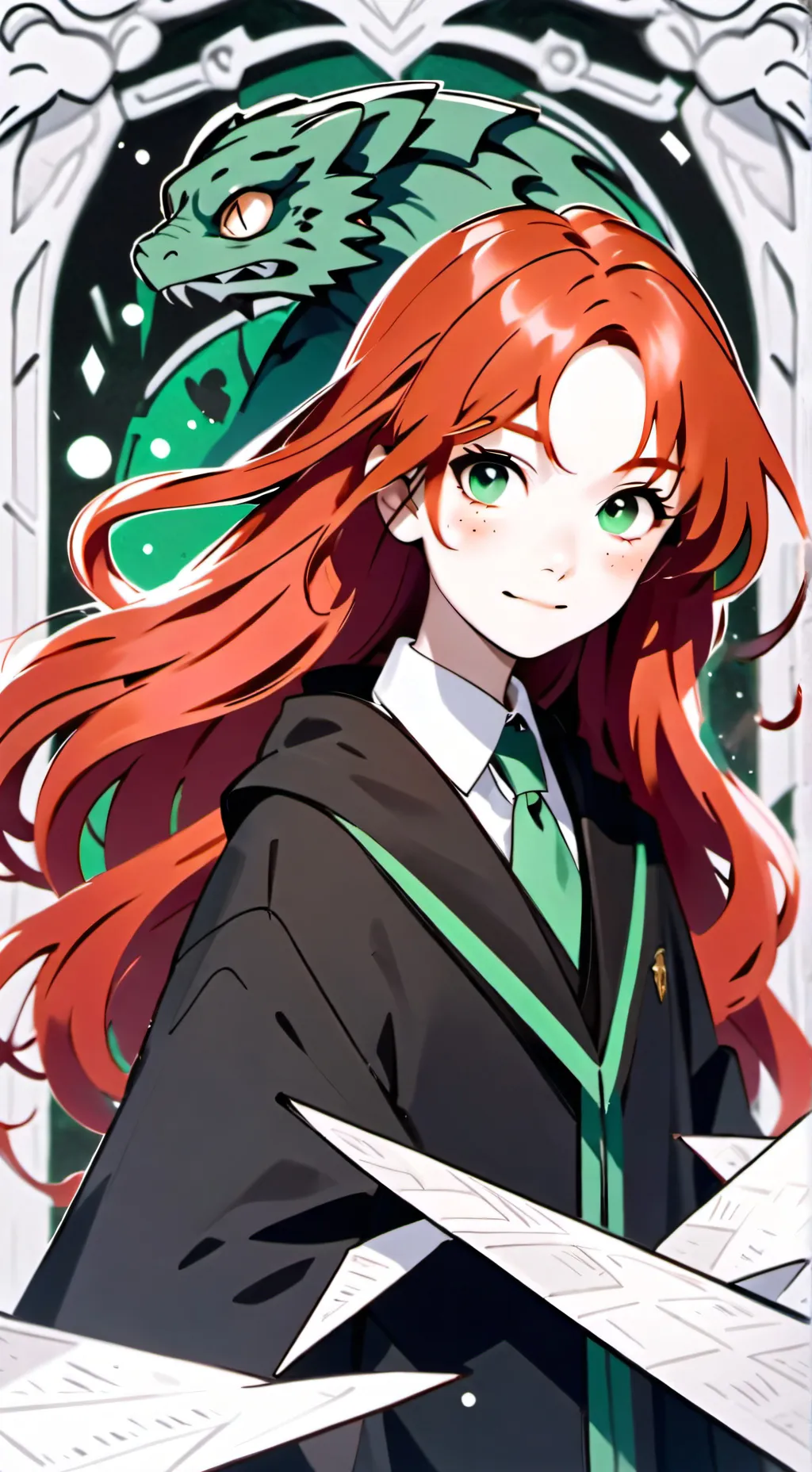 ai character: Ginny Weasley background
