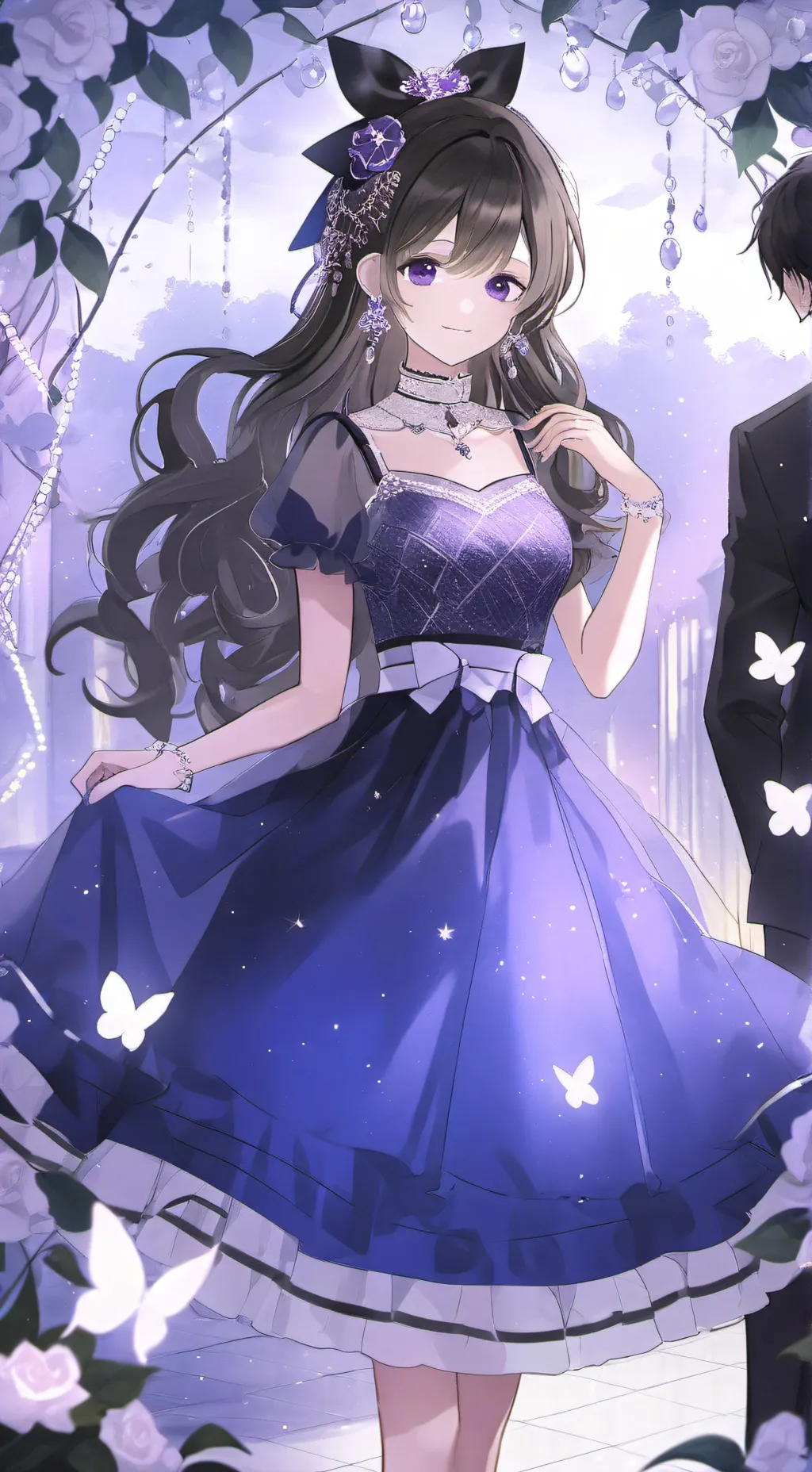 ai character: MHA Bad Prom background