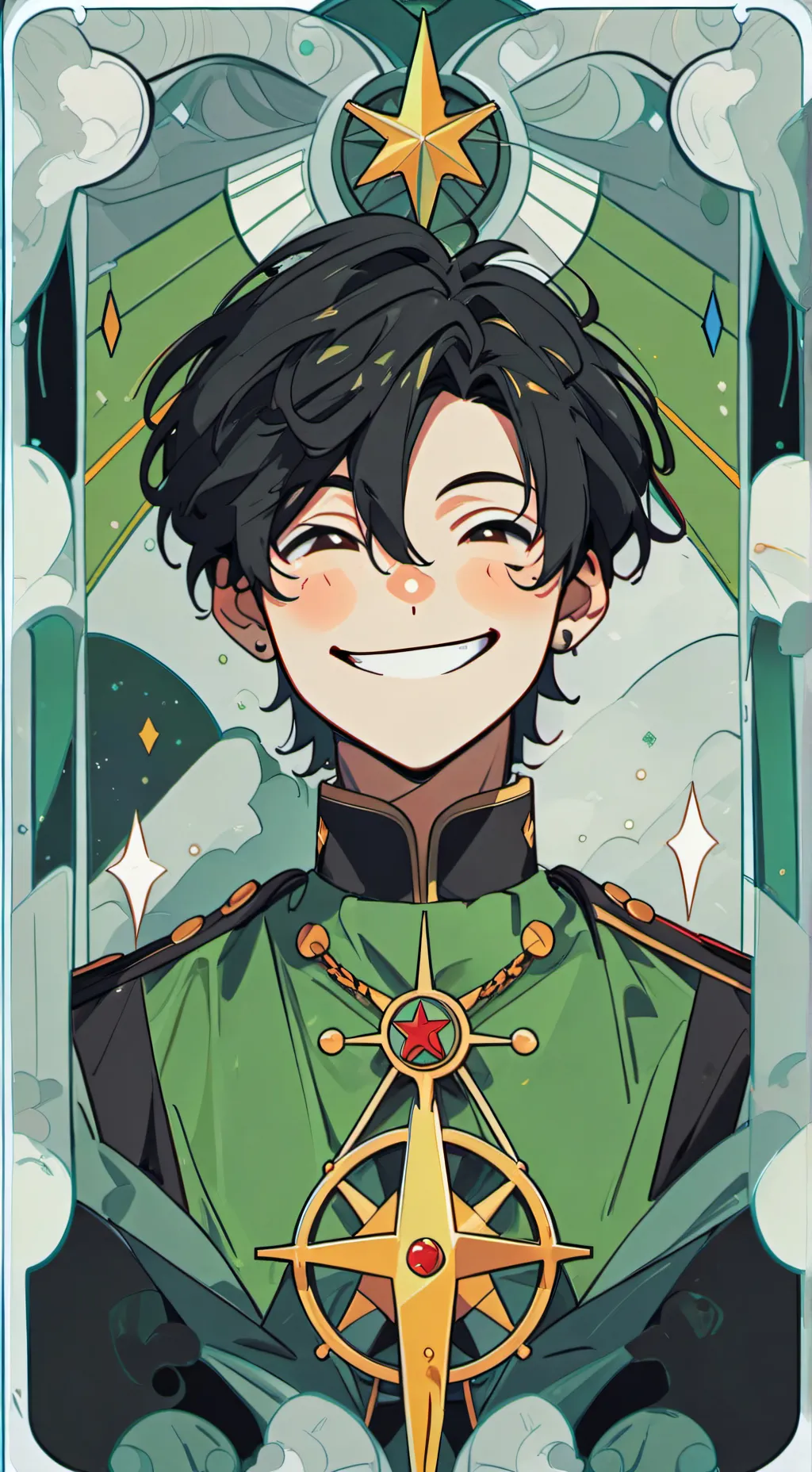 ai character: sero background